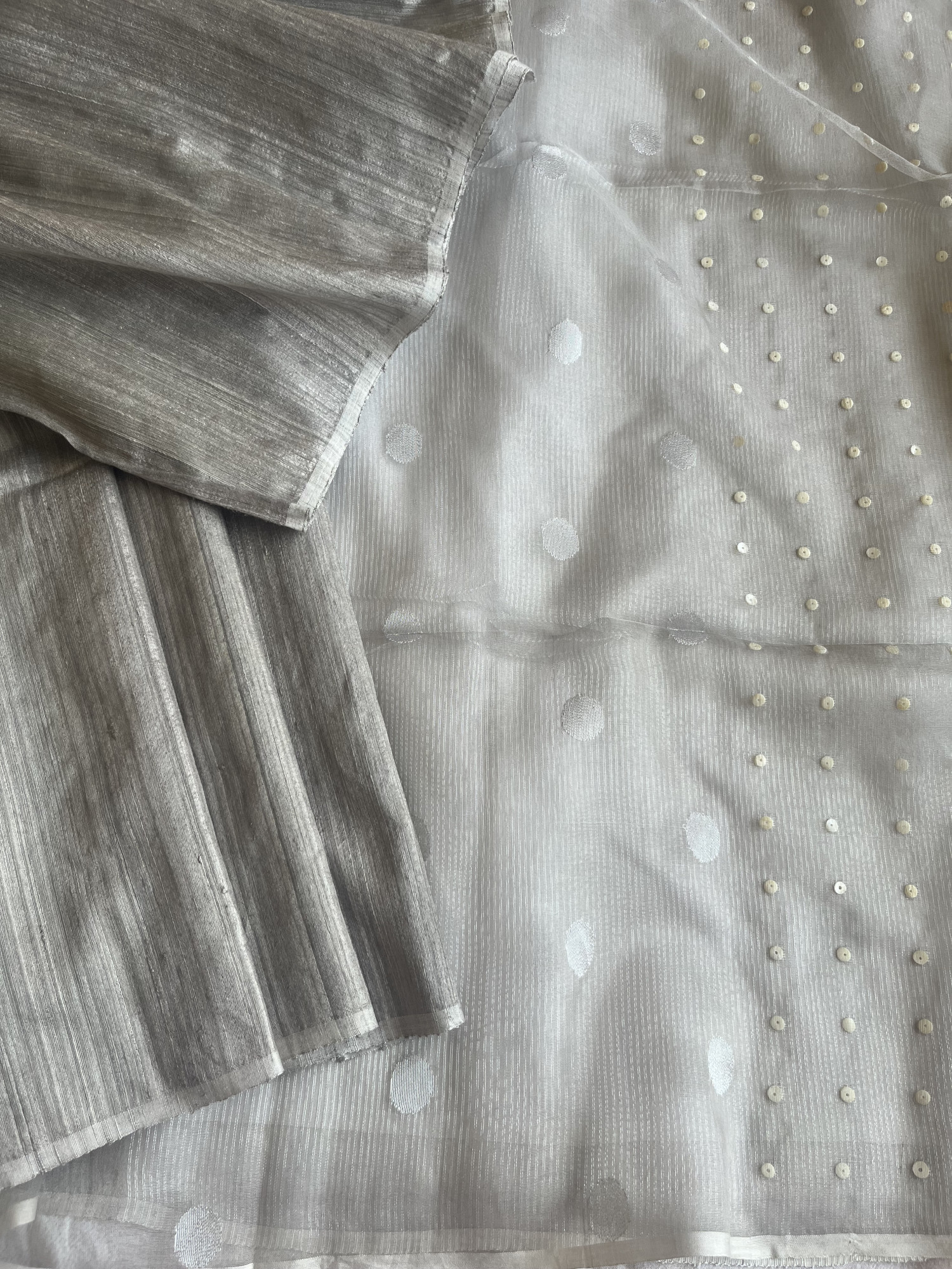 ByLoom Matka silk tissue handloom saree