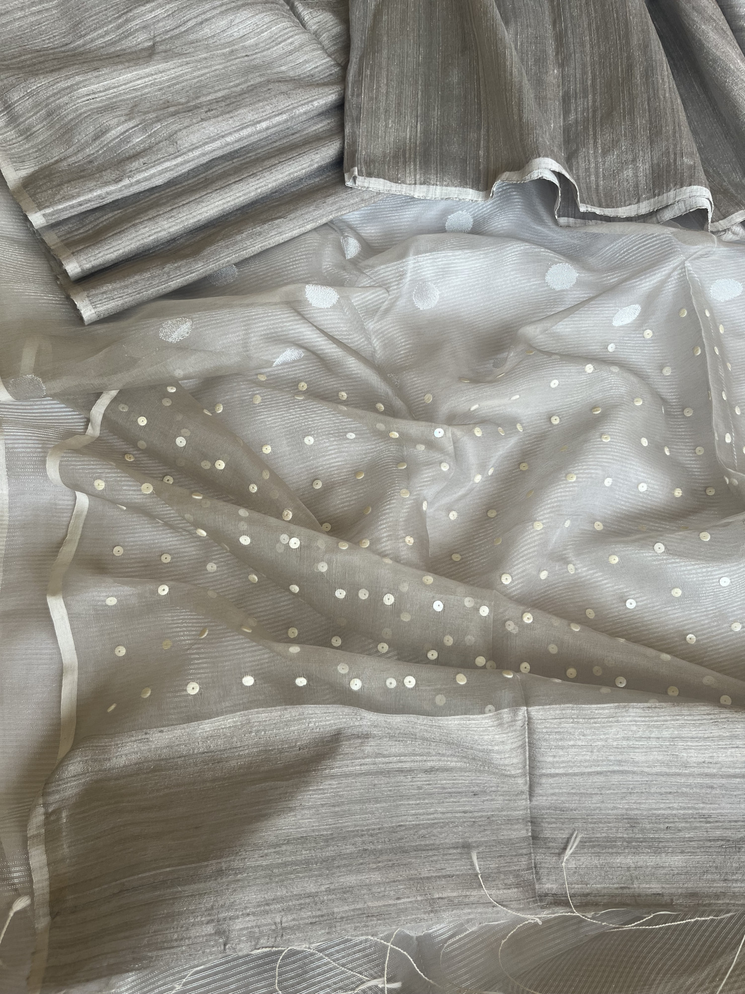 ByLoom Matka silk tissue handloom saree