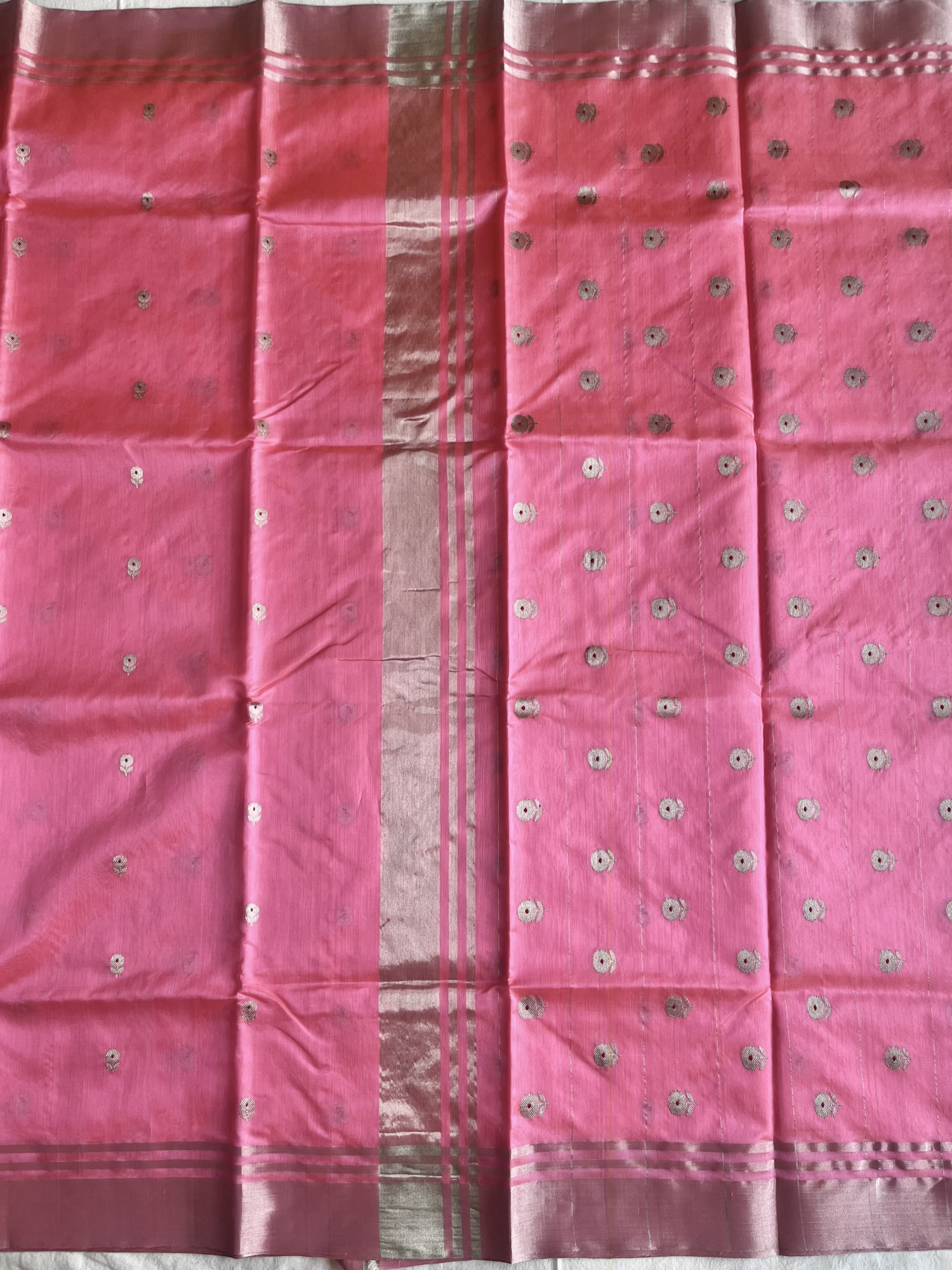 Chanderi Katan silk saree