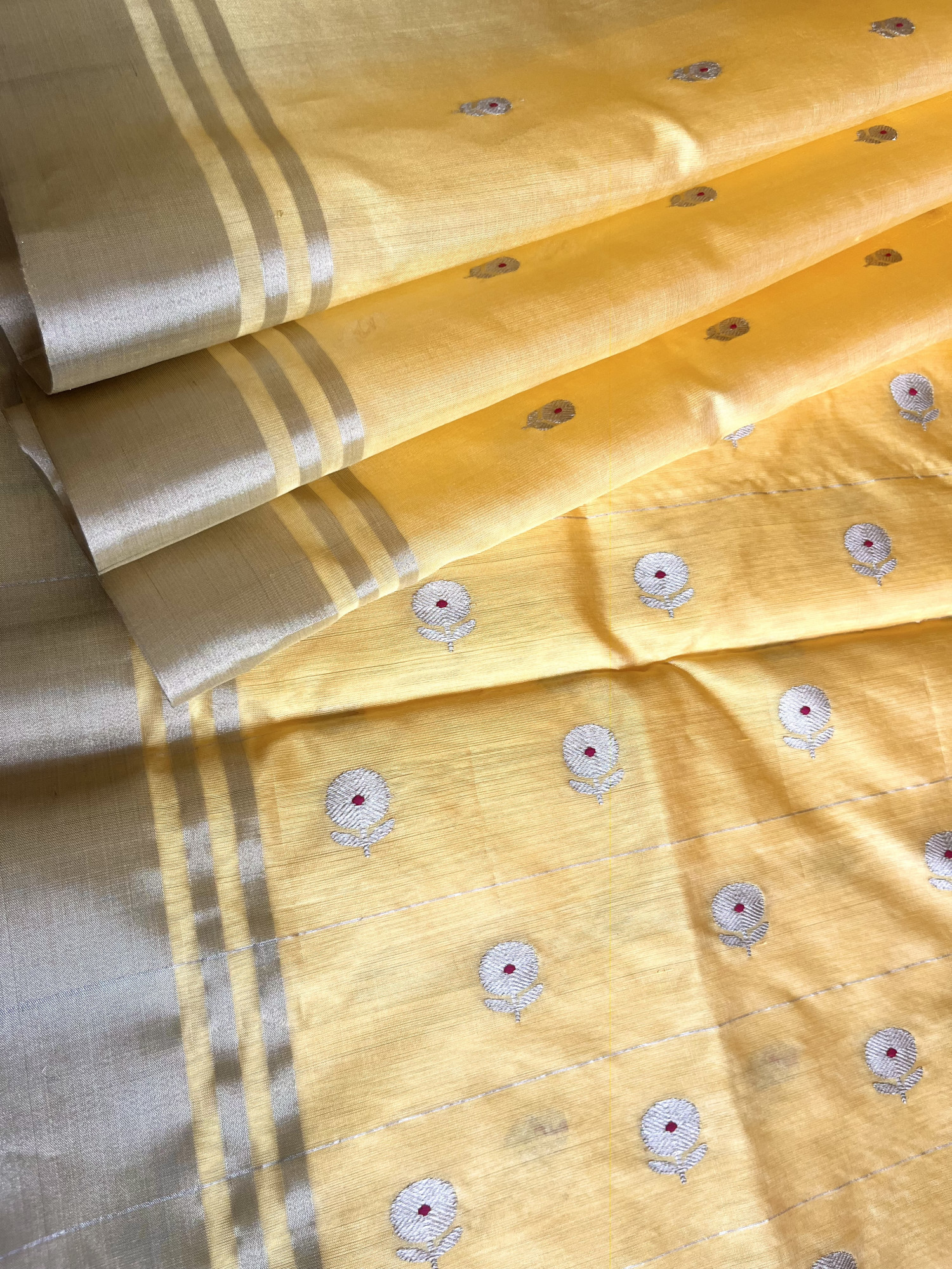 Chanderi Katan silk saree