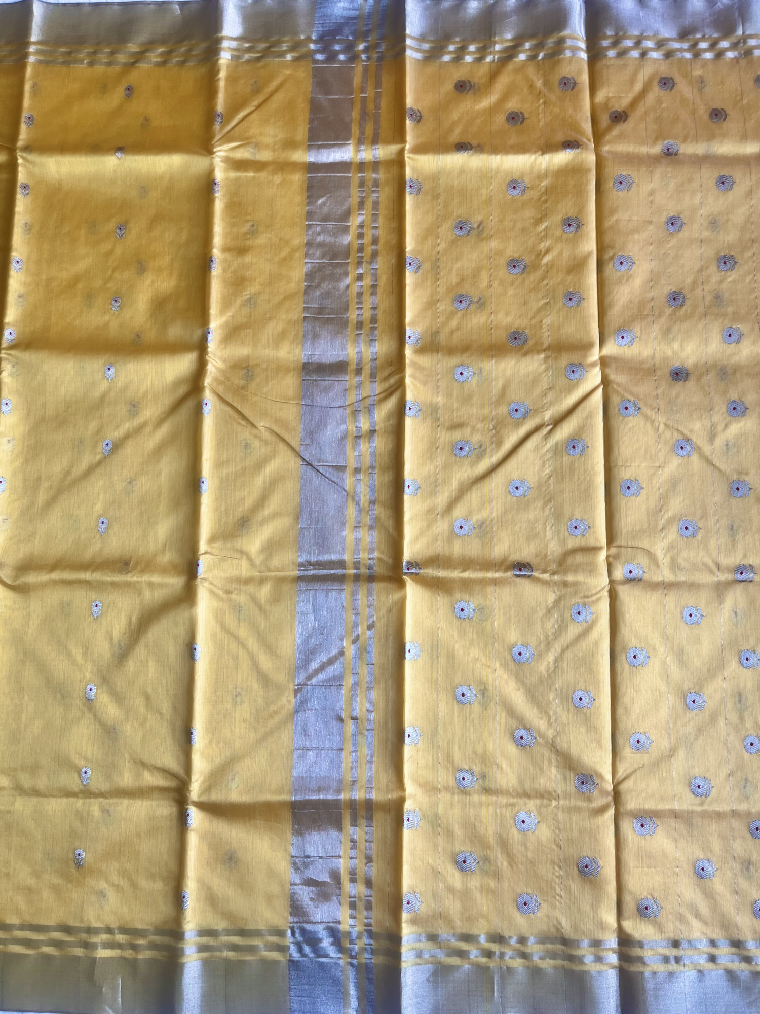 Chanderi Katan silk saree