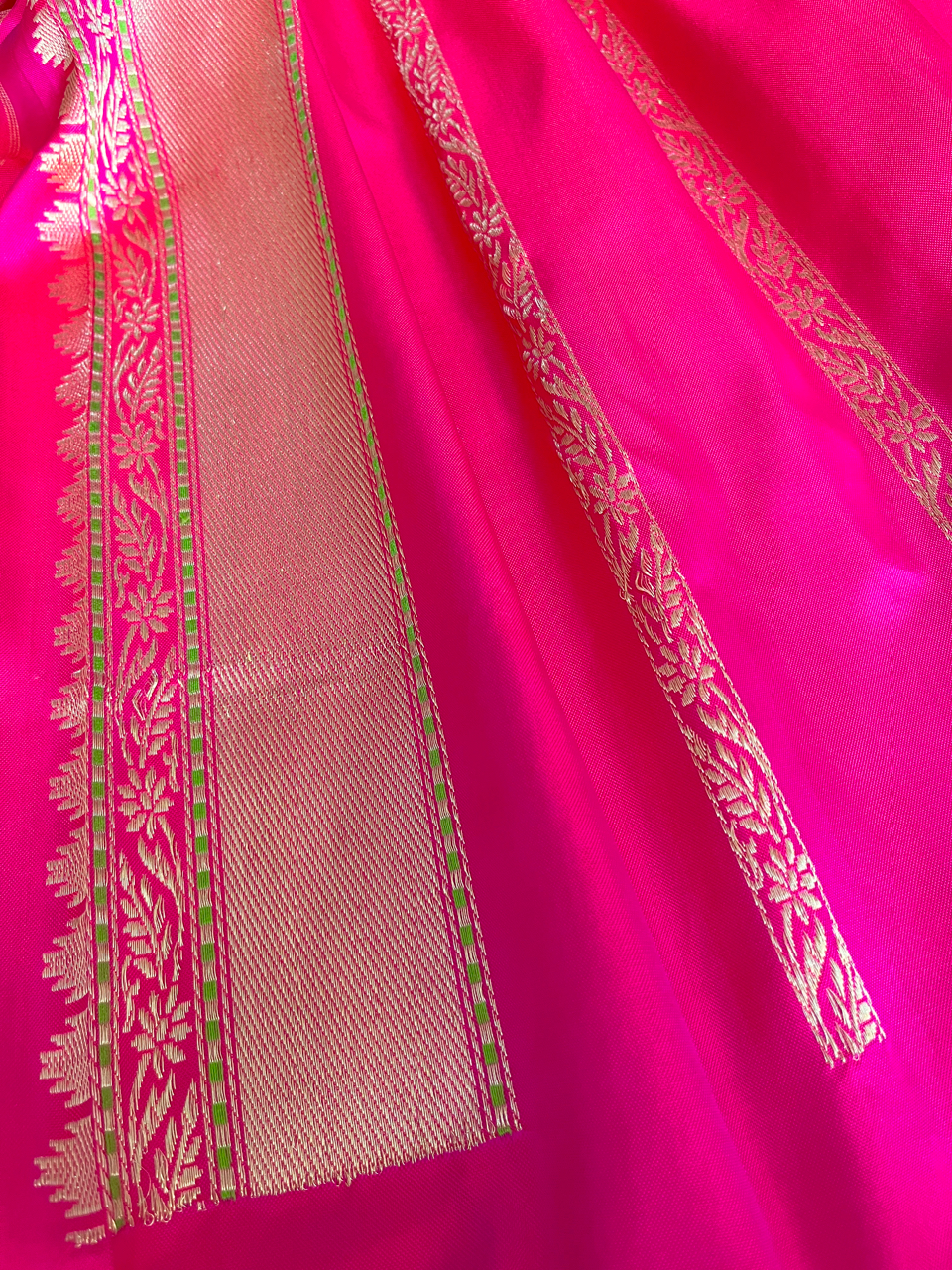 Banarasi Katan silk Ektara Jangla handloom saree