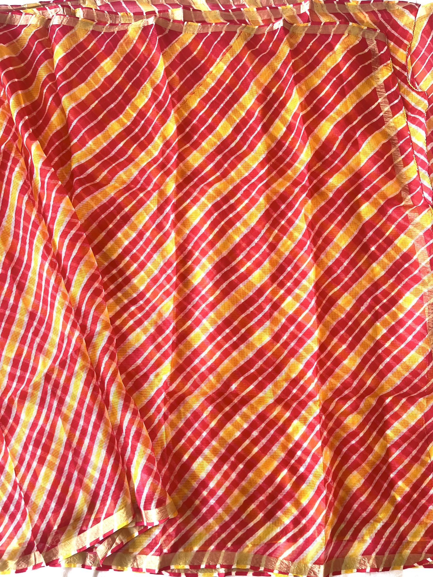 Kota silk Leheriya saree