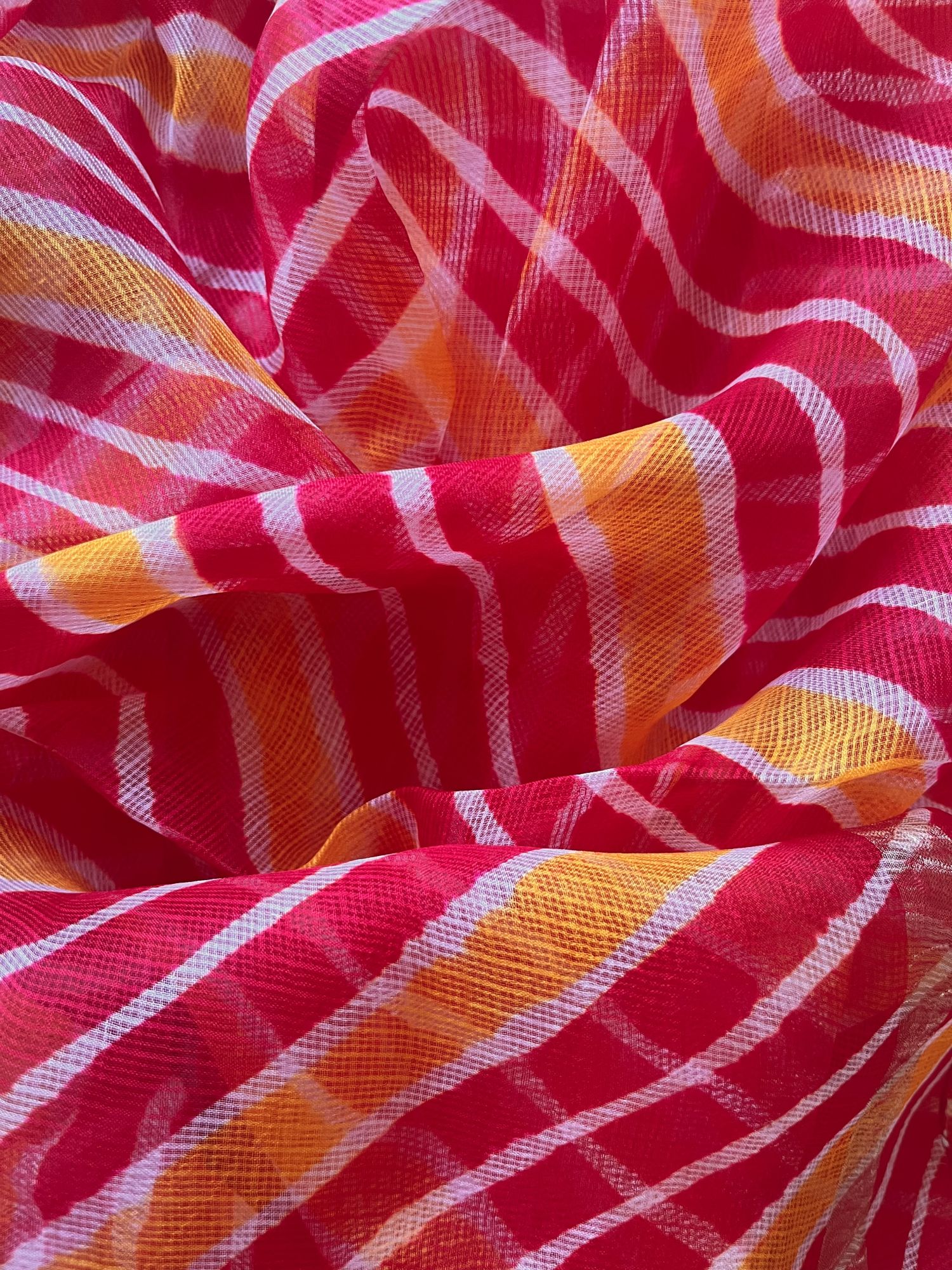 Kota silk Leheriya saree