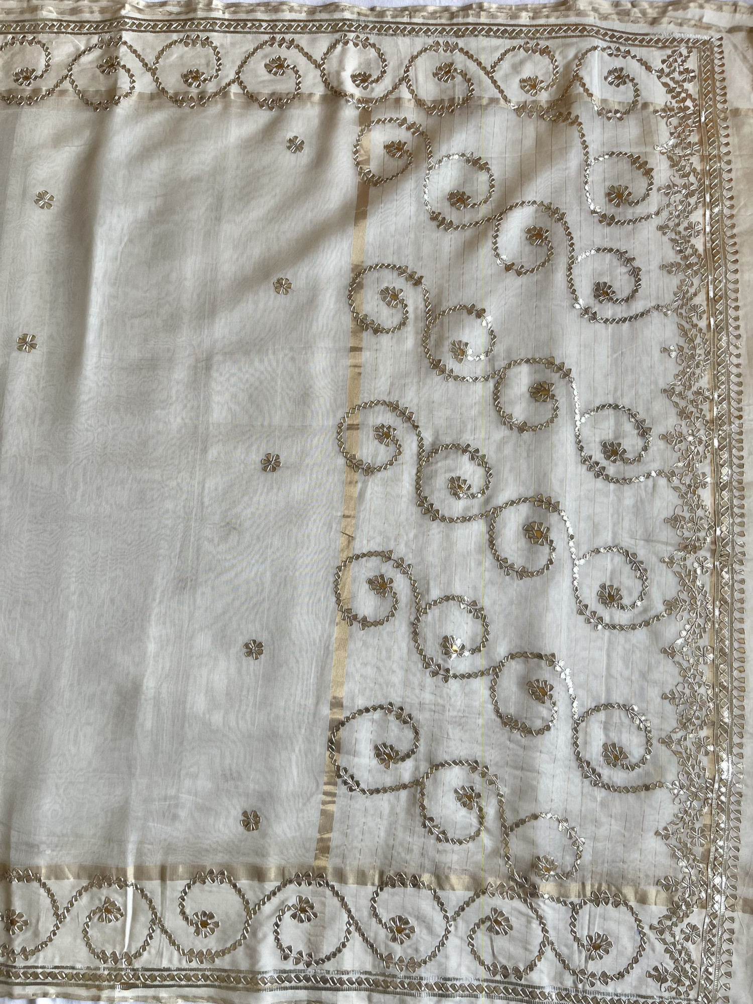 Gota Patti Chanderi handloom saree