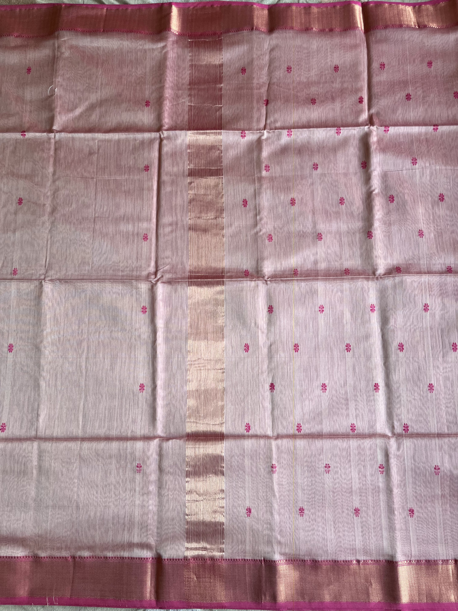 Maheshwari cotton-silk handloom saree