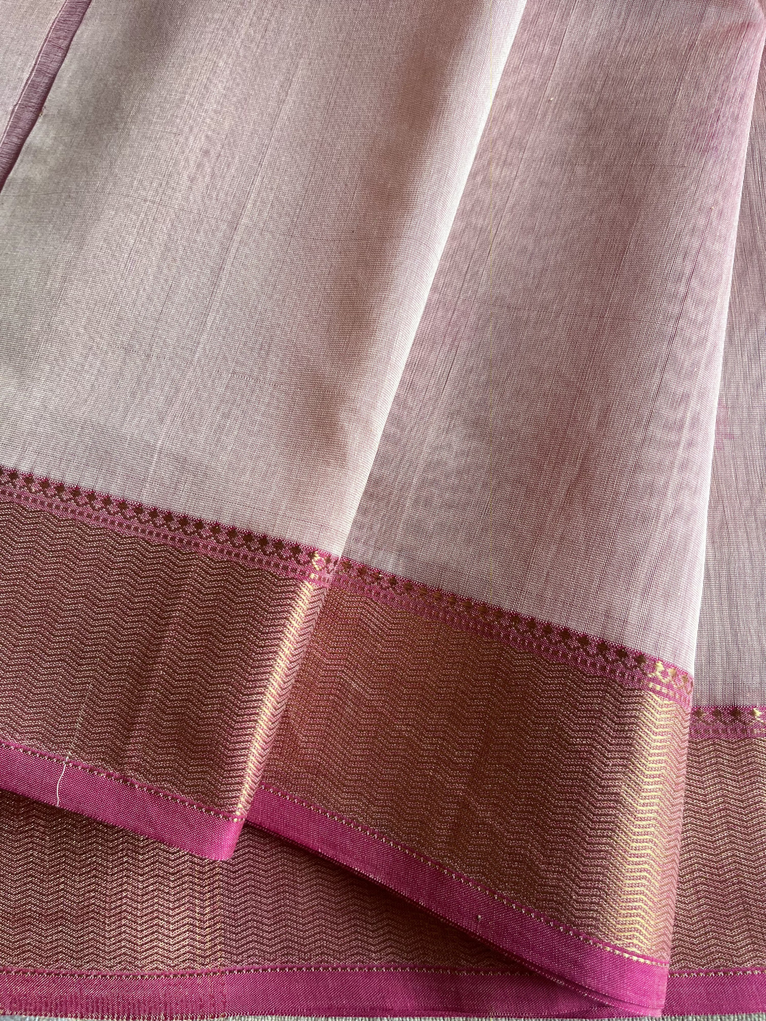 Maheshwari cotton-silk handloom saree