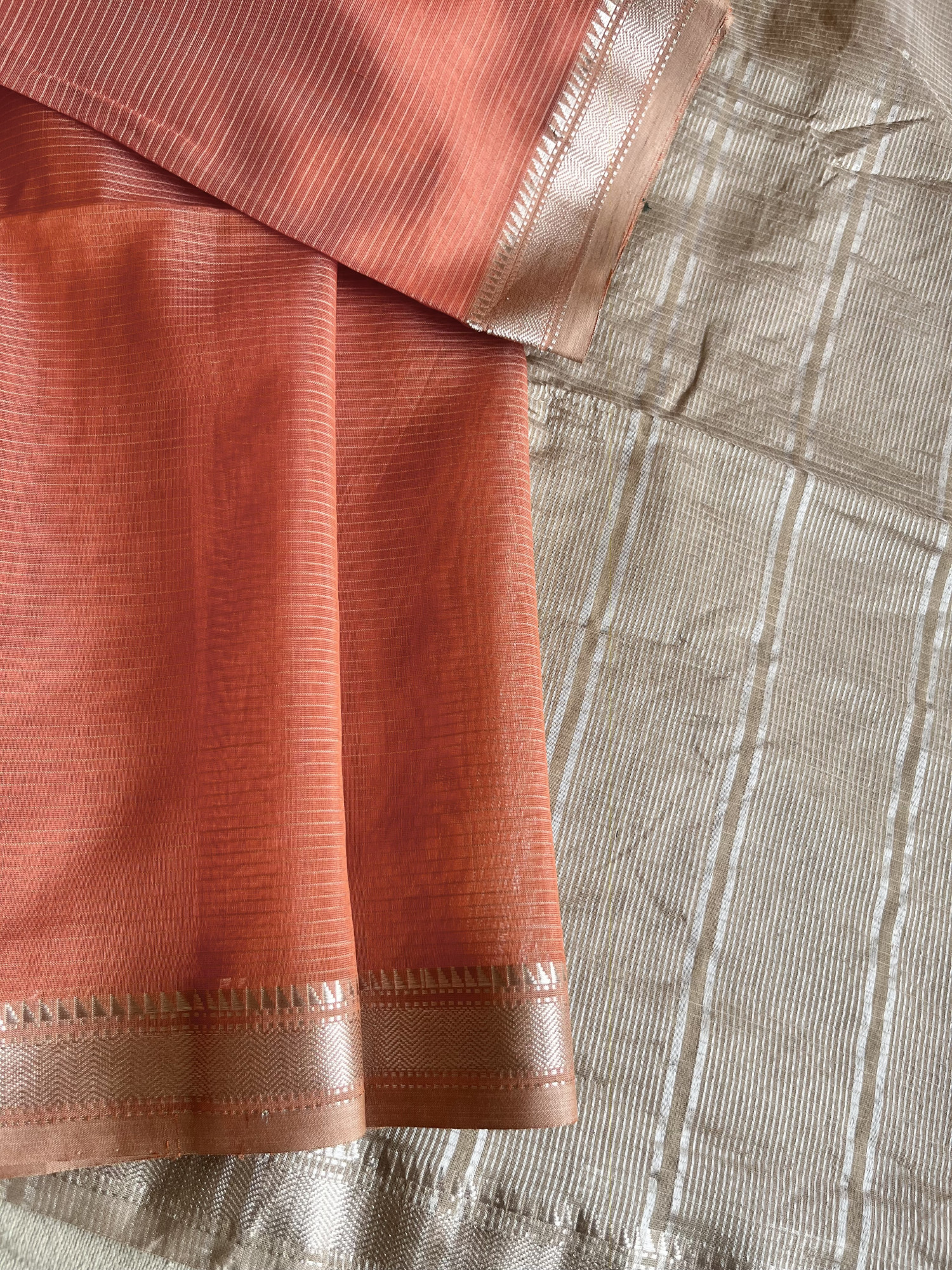 Maheshwari cotton-silk handloom saree
