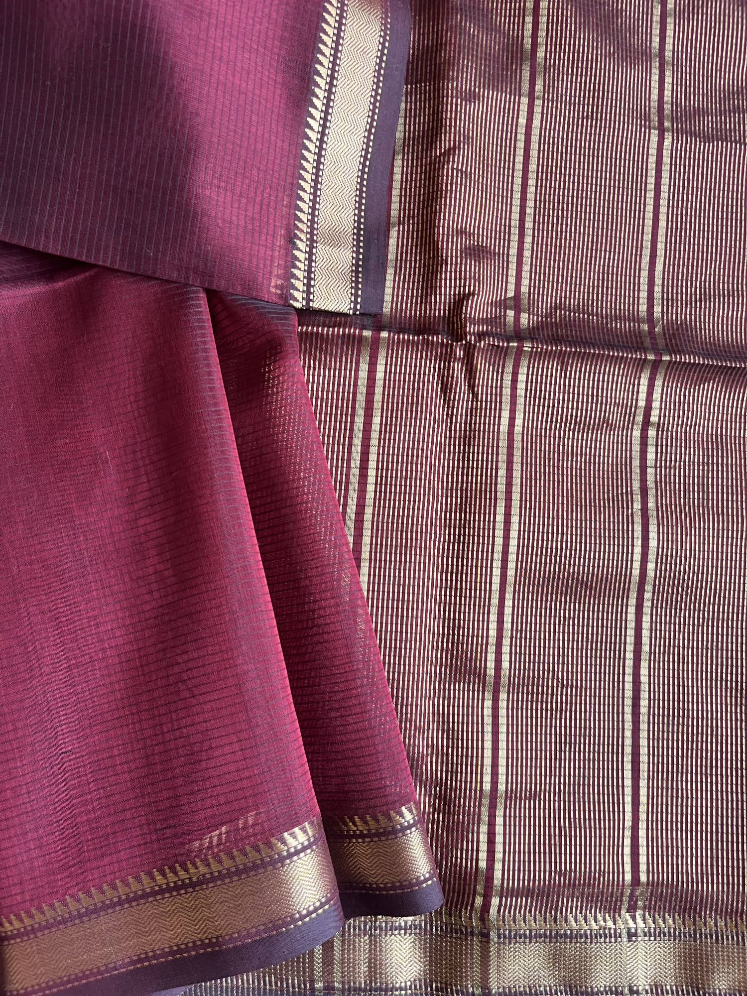 Maheshwari cotton-silk handloom saree