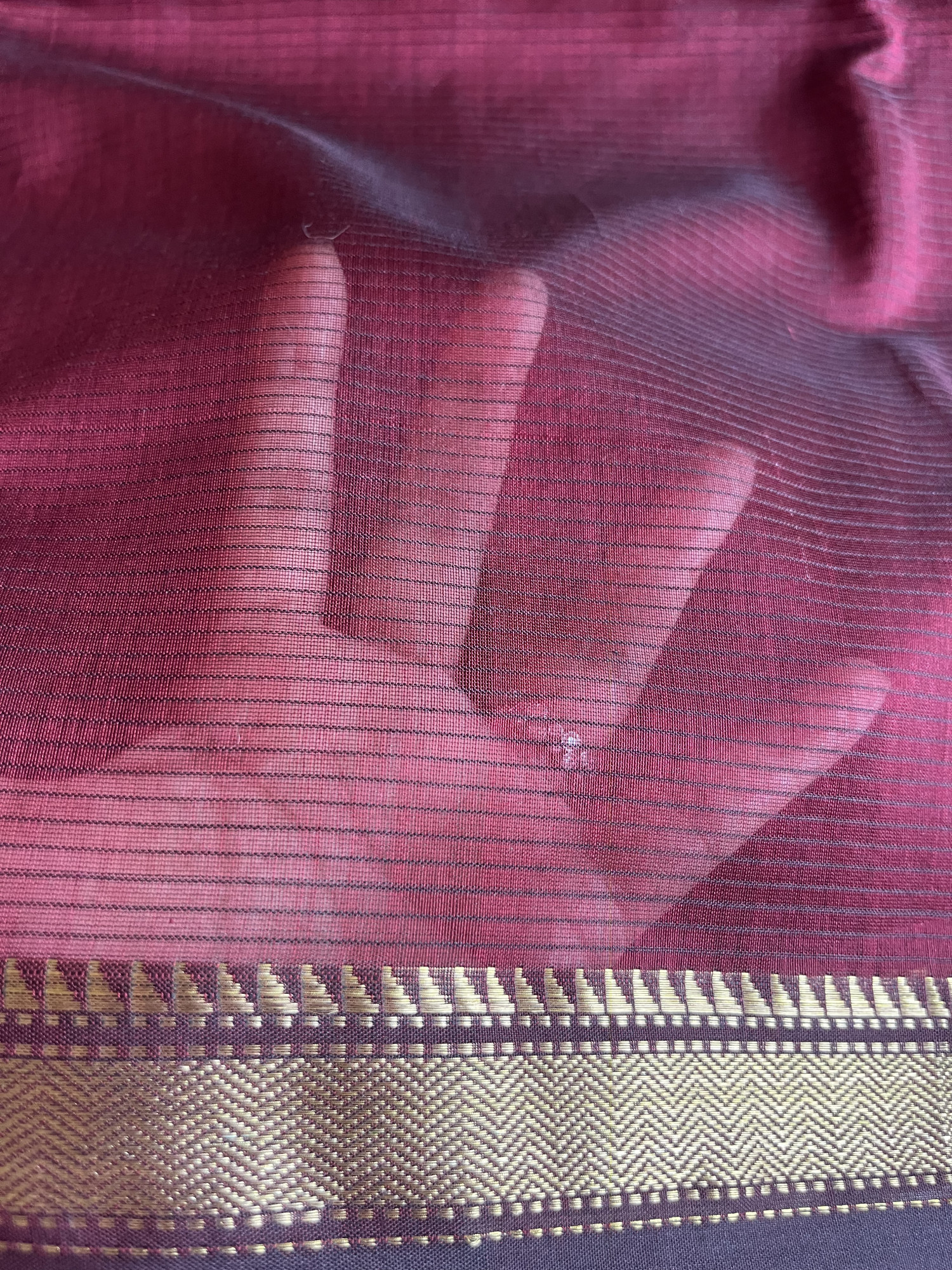 Maheshwari cotton-silk handloom saree