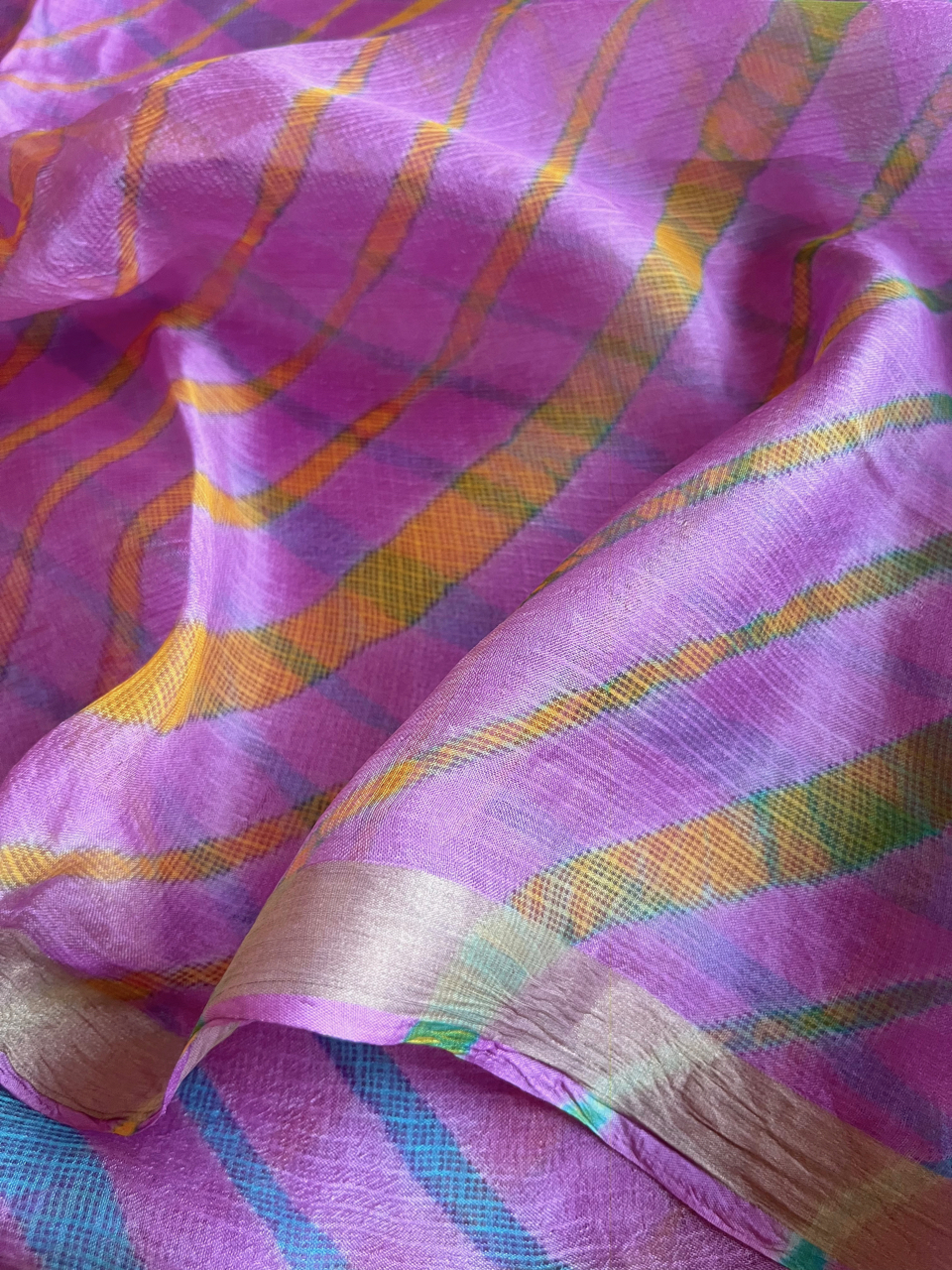 Leheriya Kota silk saree