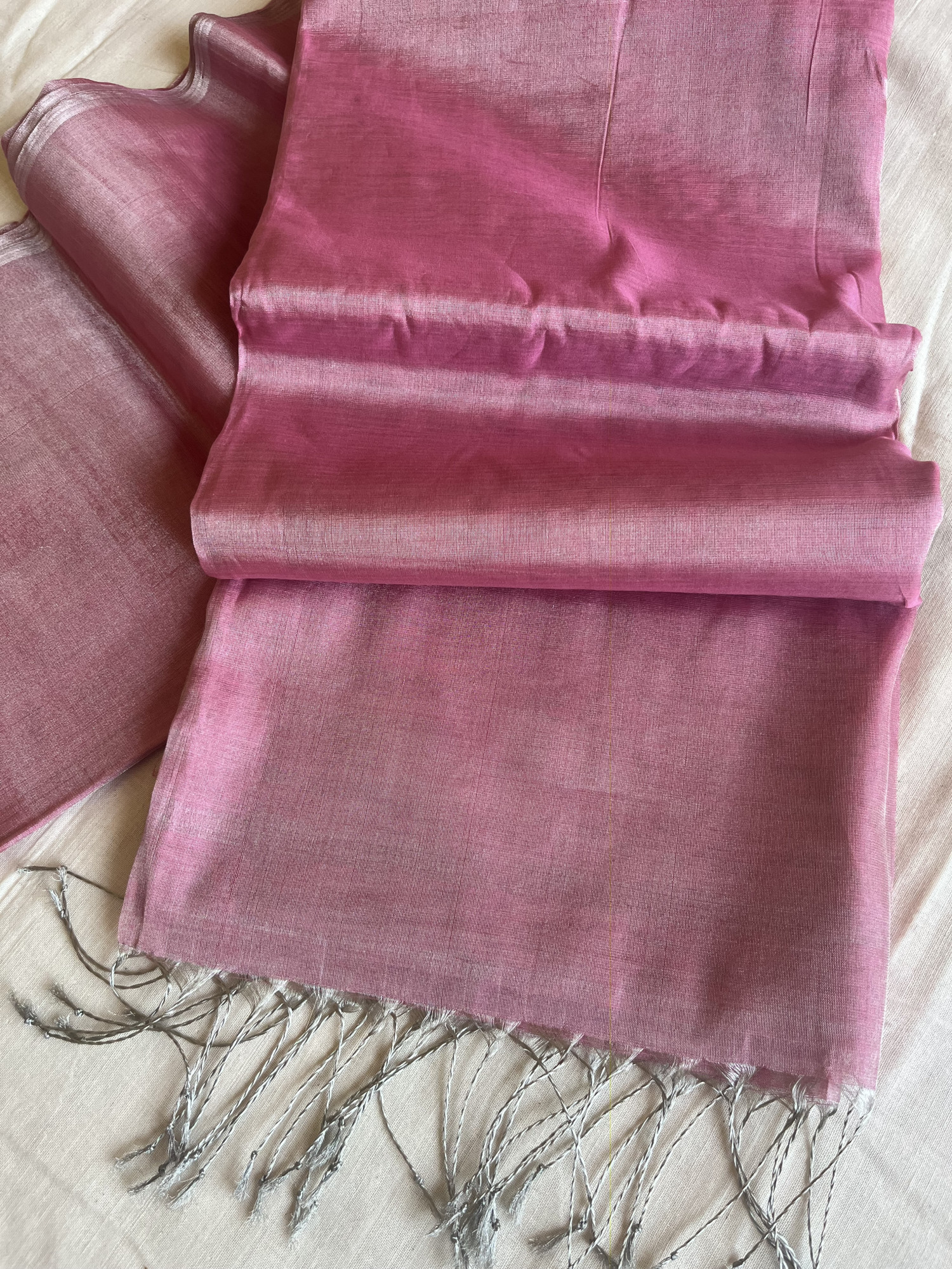 Maheshwari Tissue handloom saree