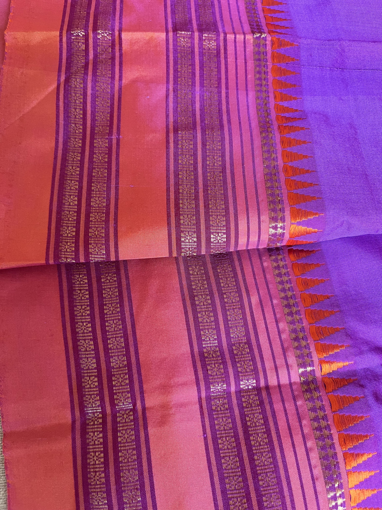 Narayanpet silk handloom saree