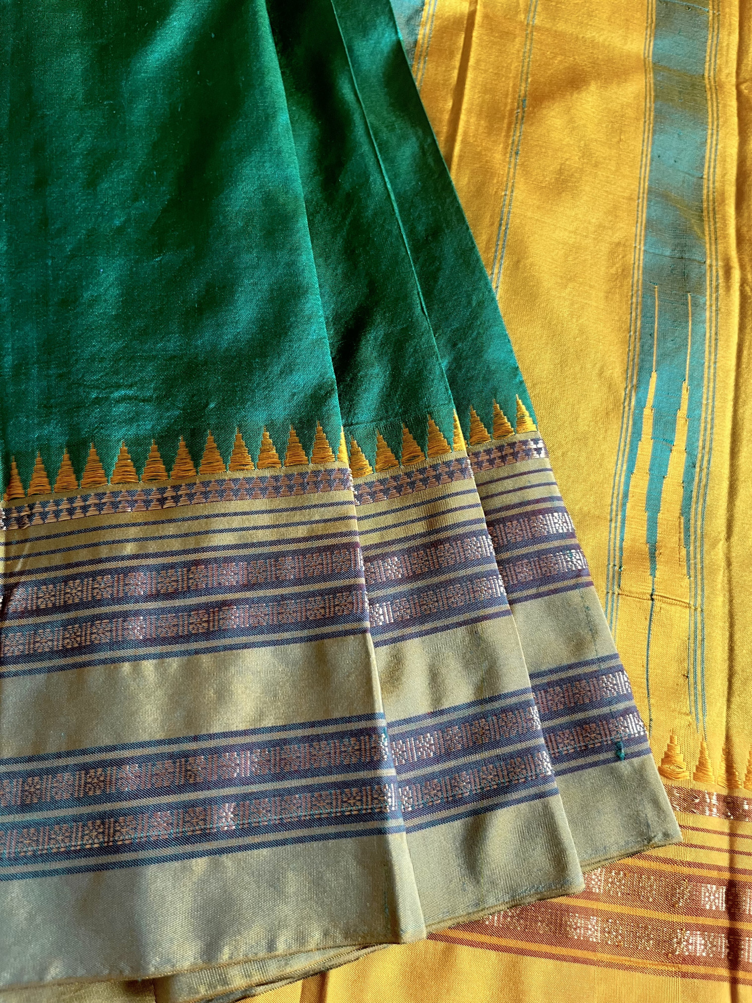 Narayanpet silk handloom saree