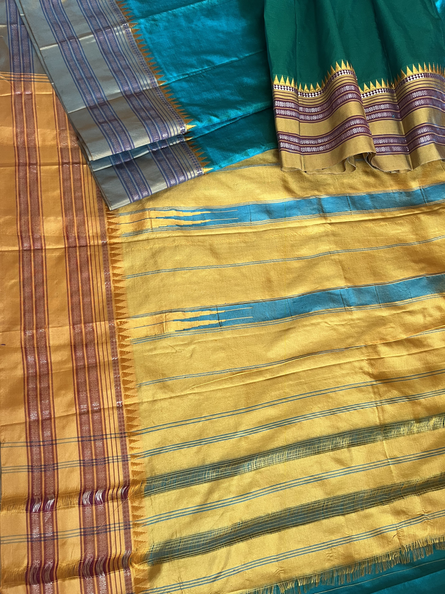 Narayanpet silk handloom saree
