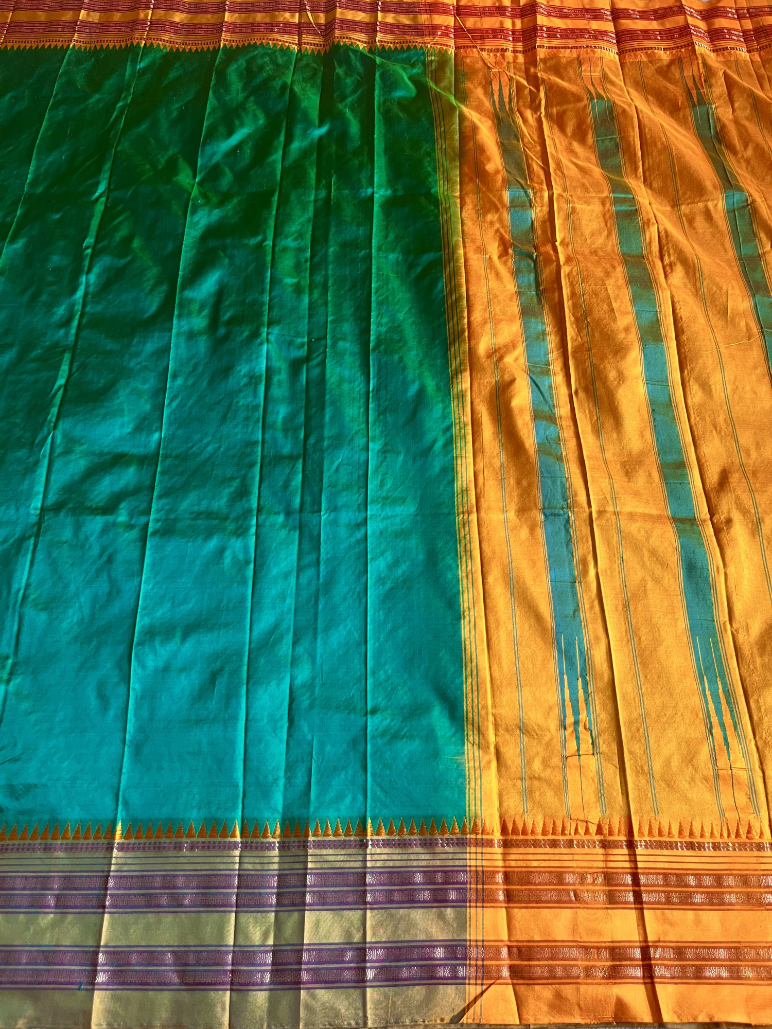 Narayanpet silk handloom saree