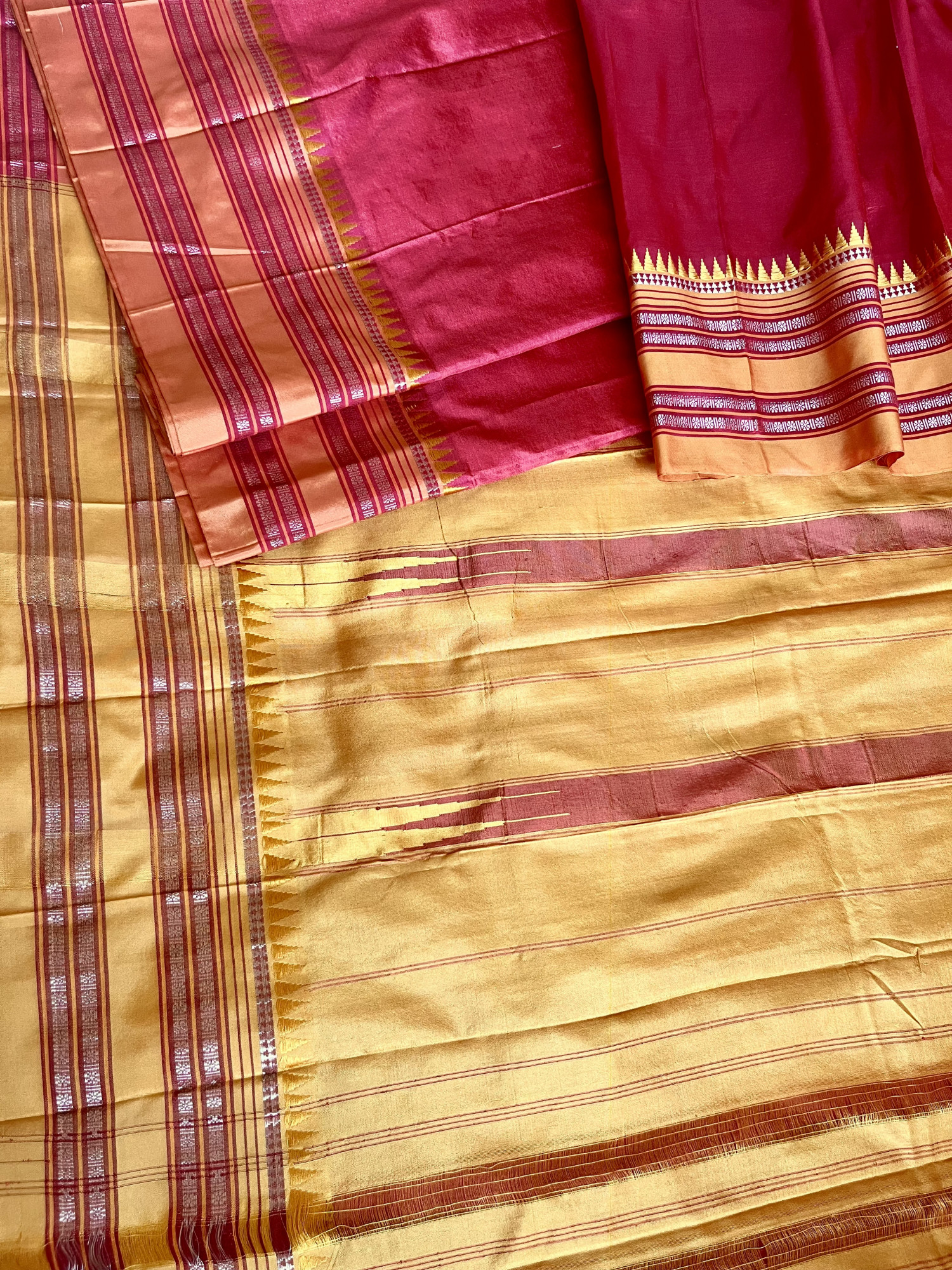 Narayanpet silk handloom saree