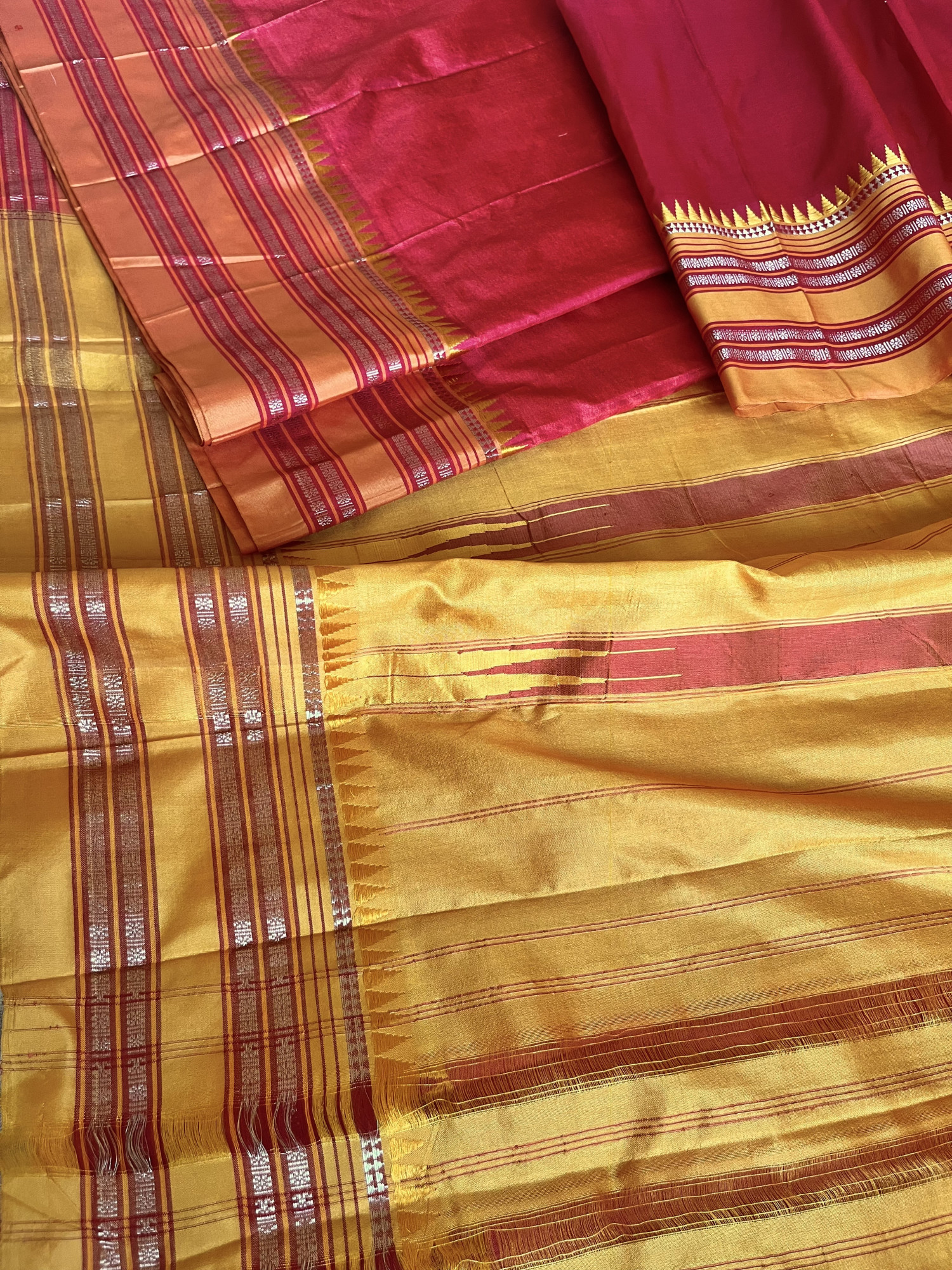 Narayanpet silk handloom saree