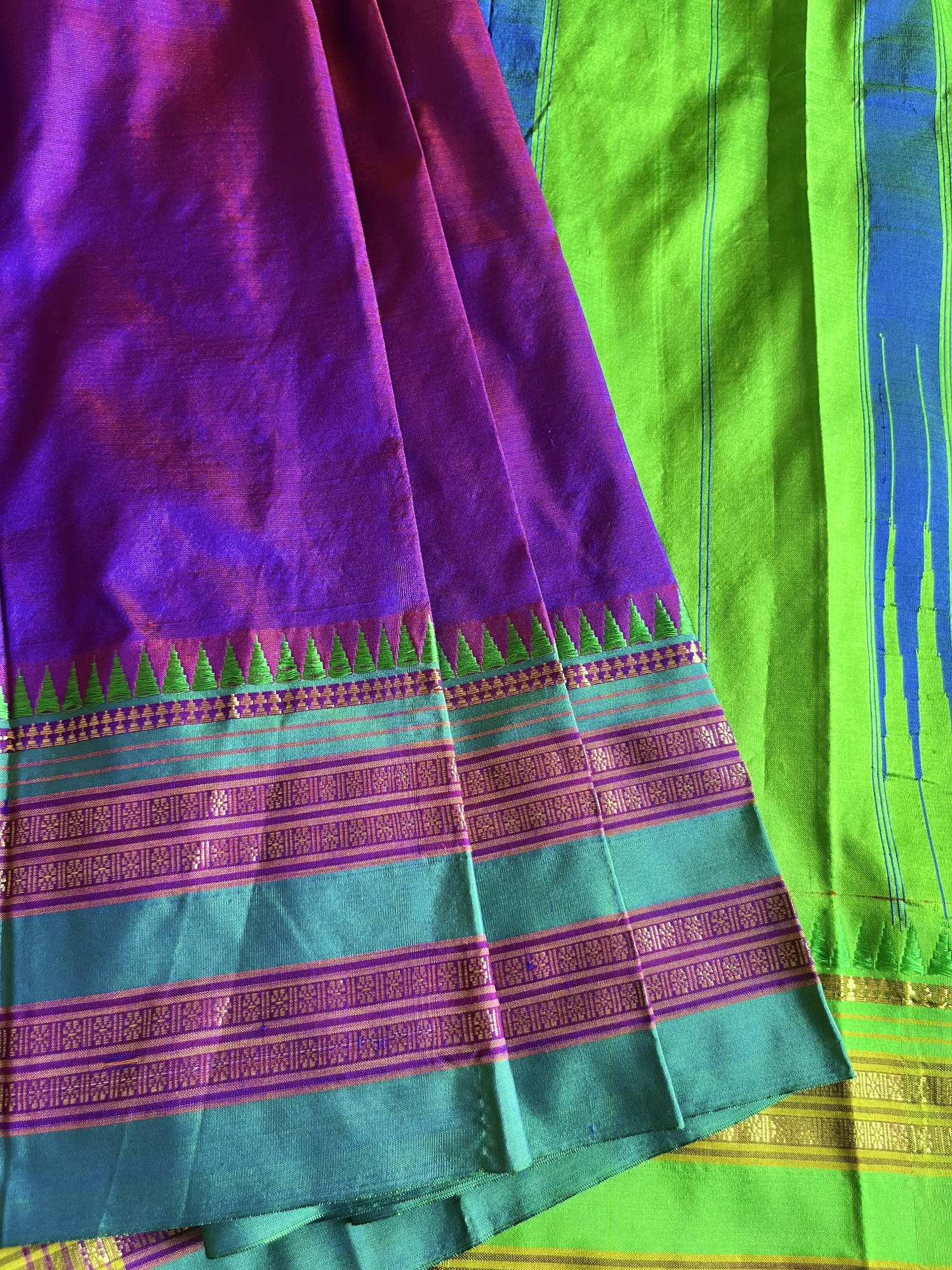 Narayanpet silk handloom saree