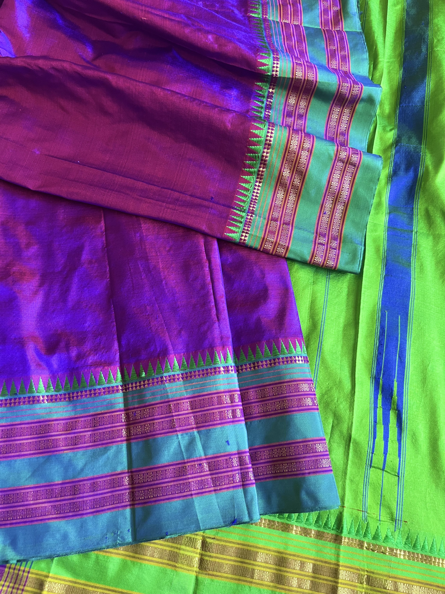 Narayanpet silk handloom saree