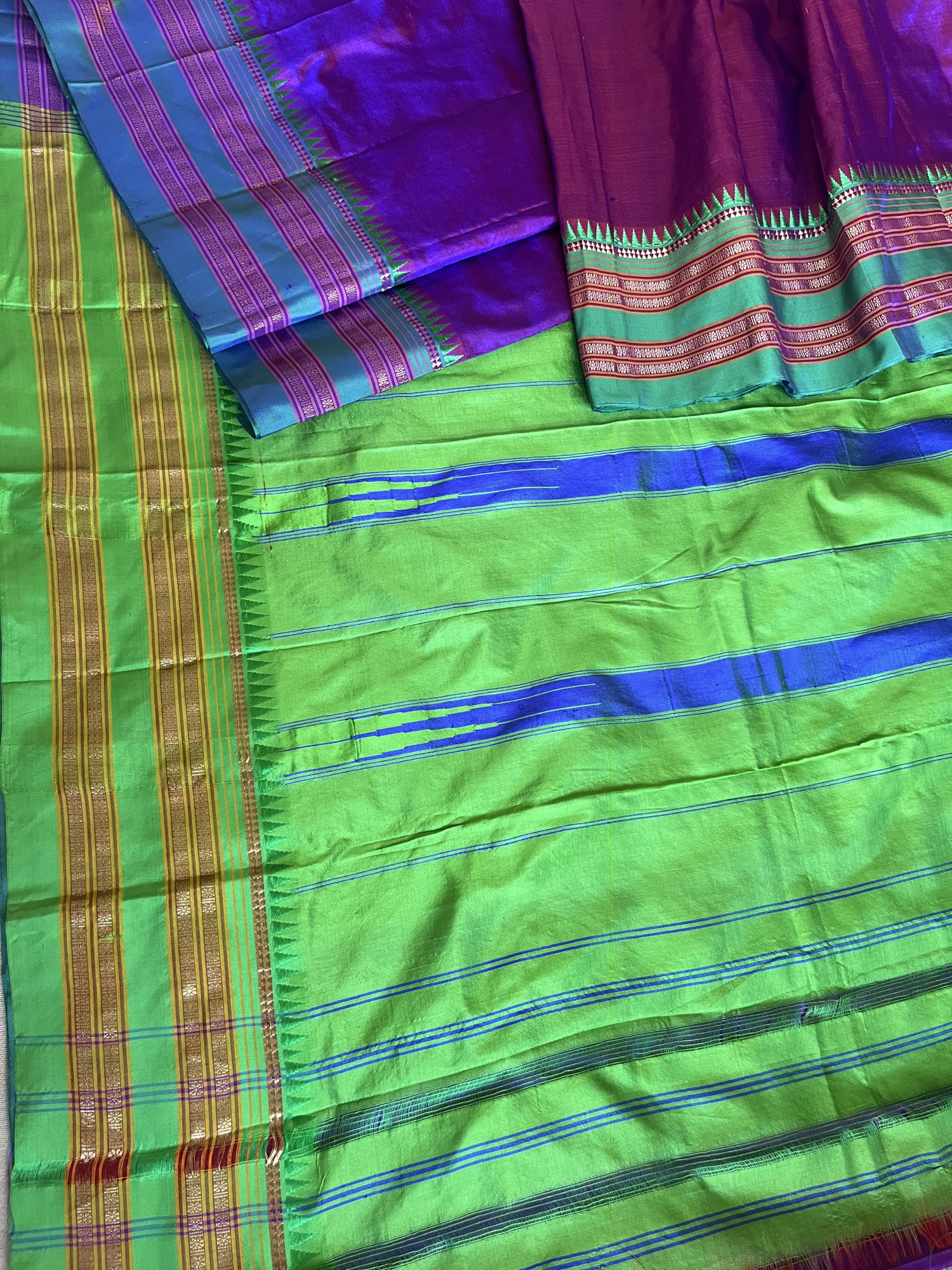 Narayanpet silk handloom saree