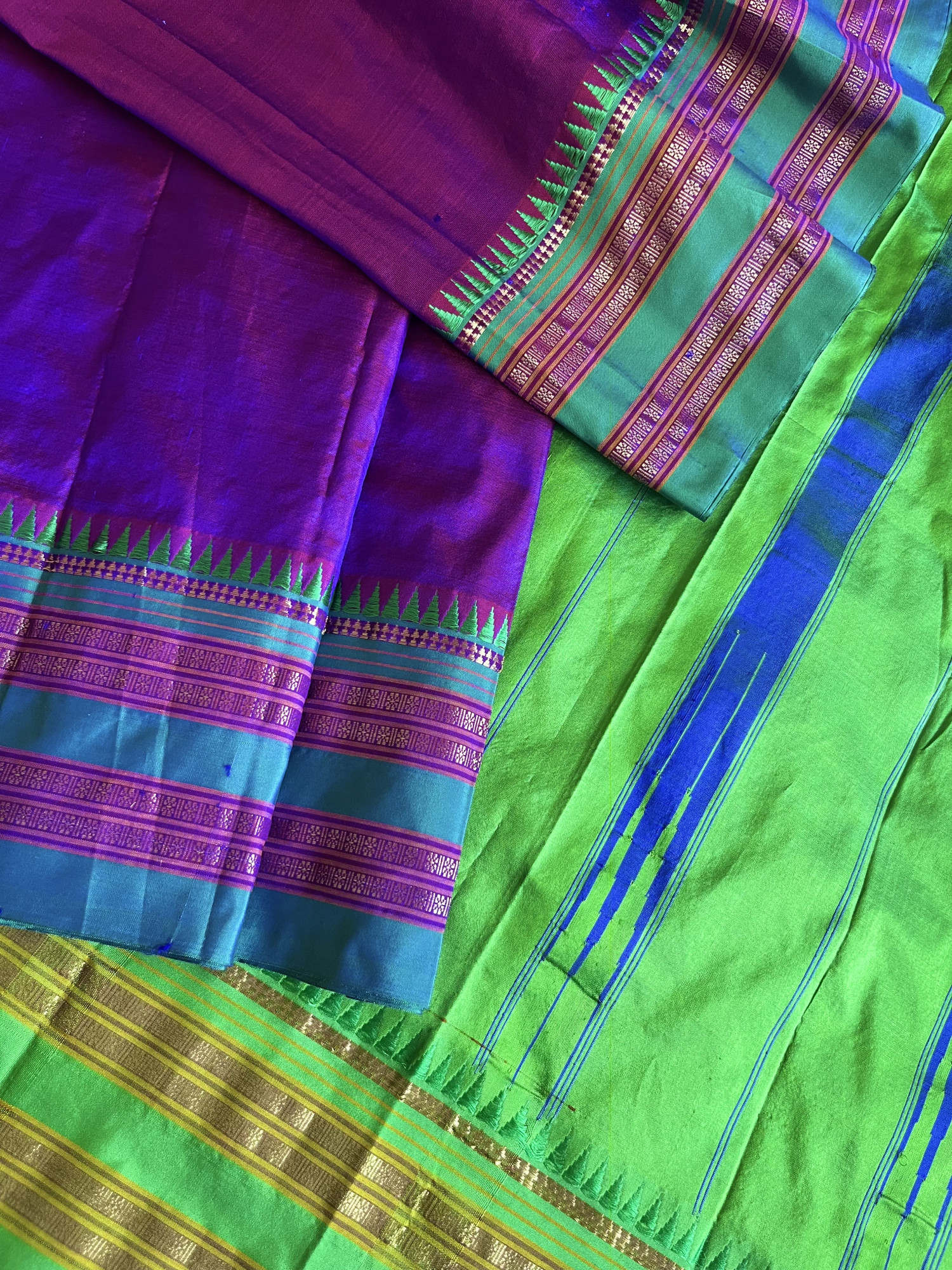 Narayanpet silk handloom saree