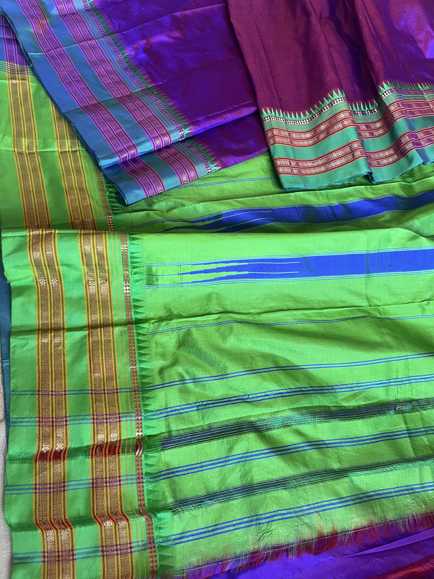Narayanpet silk handloom saree