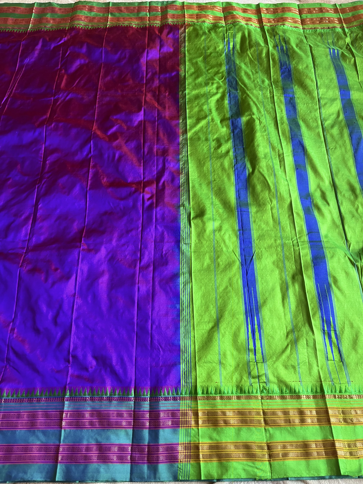 Narayanpet silk handloom saree