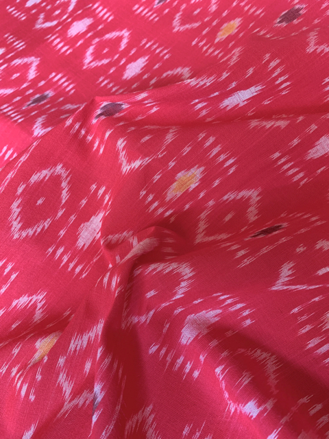 Pochampally single Ikat handloom cotton saree