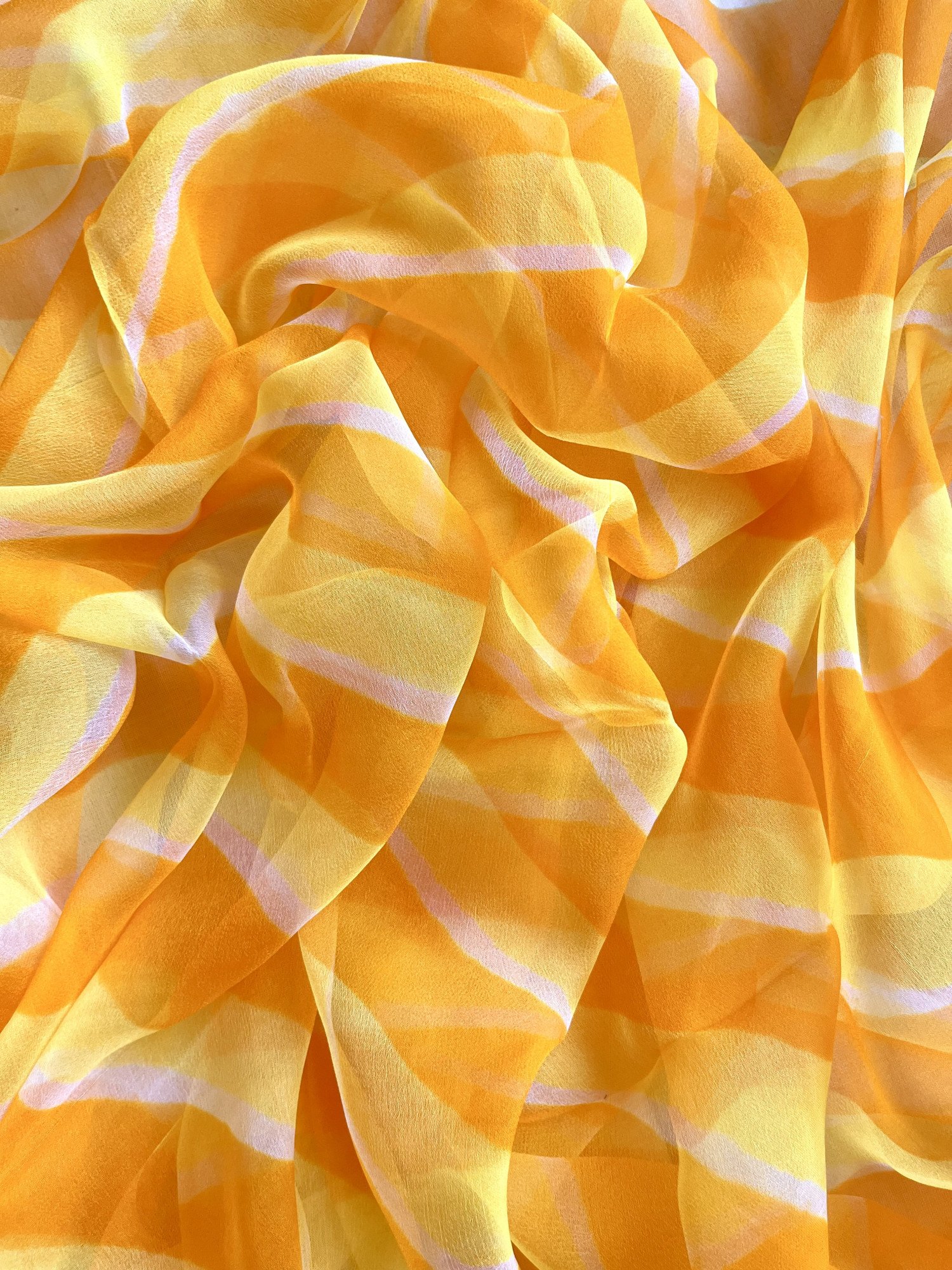 Leheriya georgette dupatta