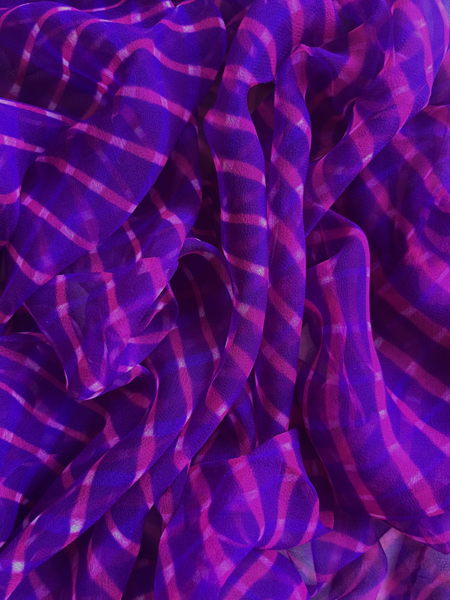 Leheriya georgette dupatta