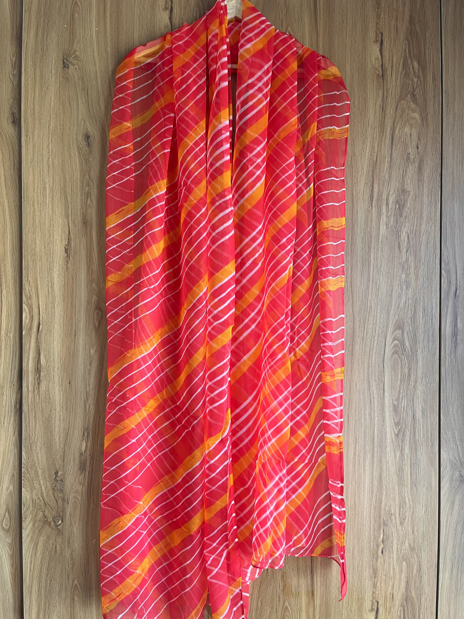 Leheriya georgette dupatta