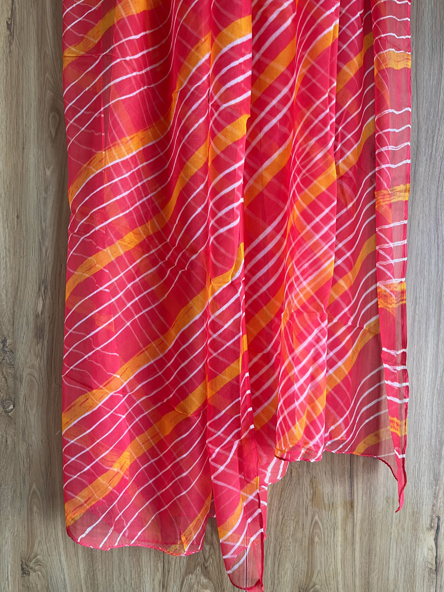 Leheriya georgette dupatta