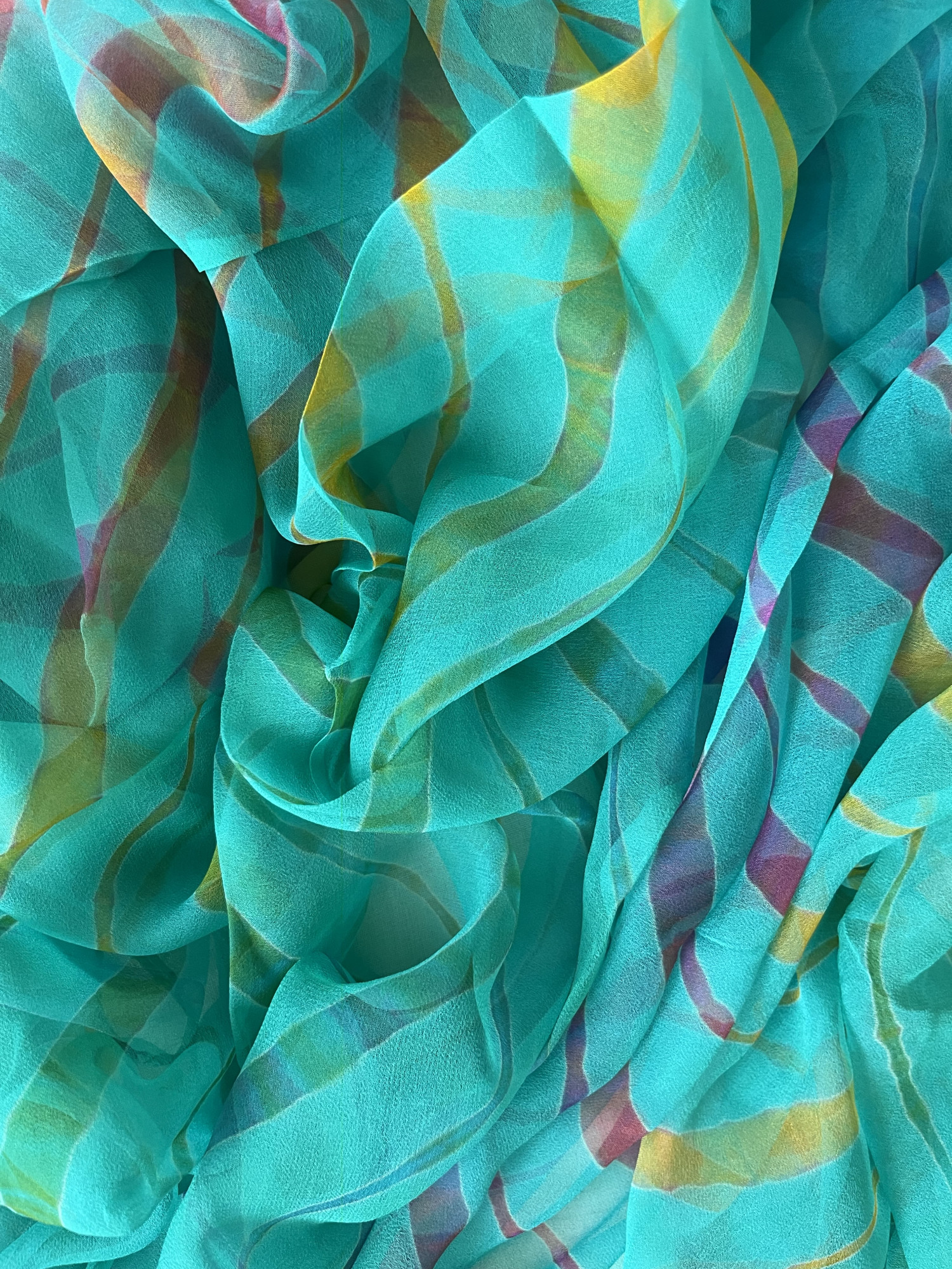 Leheriya georgette dupatta