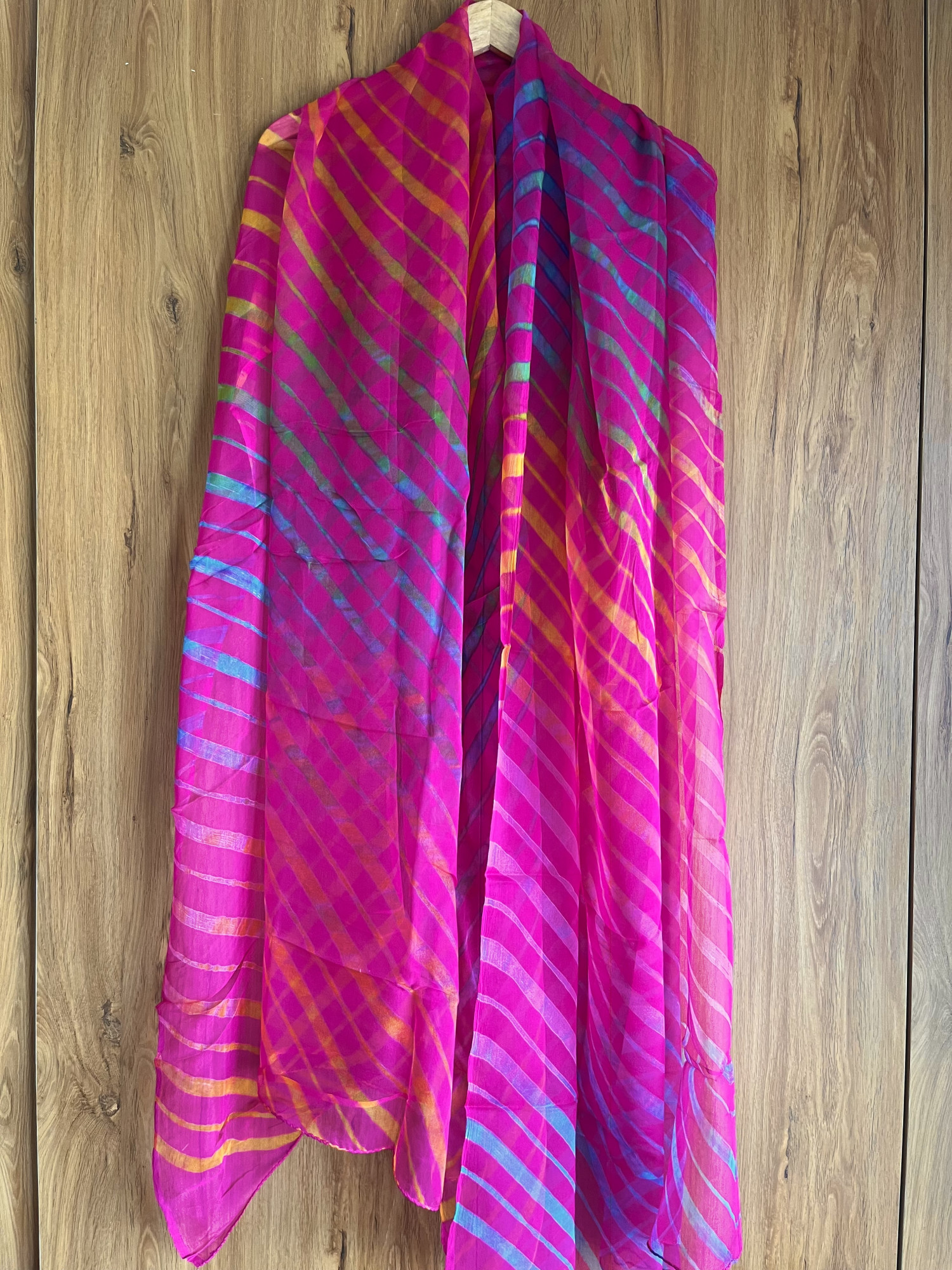 Leheriya georgette dupatta