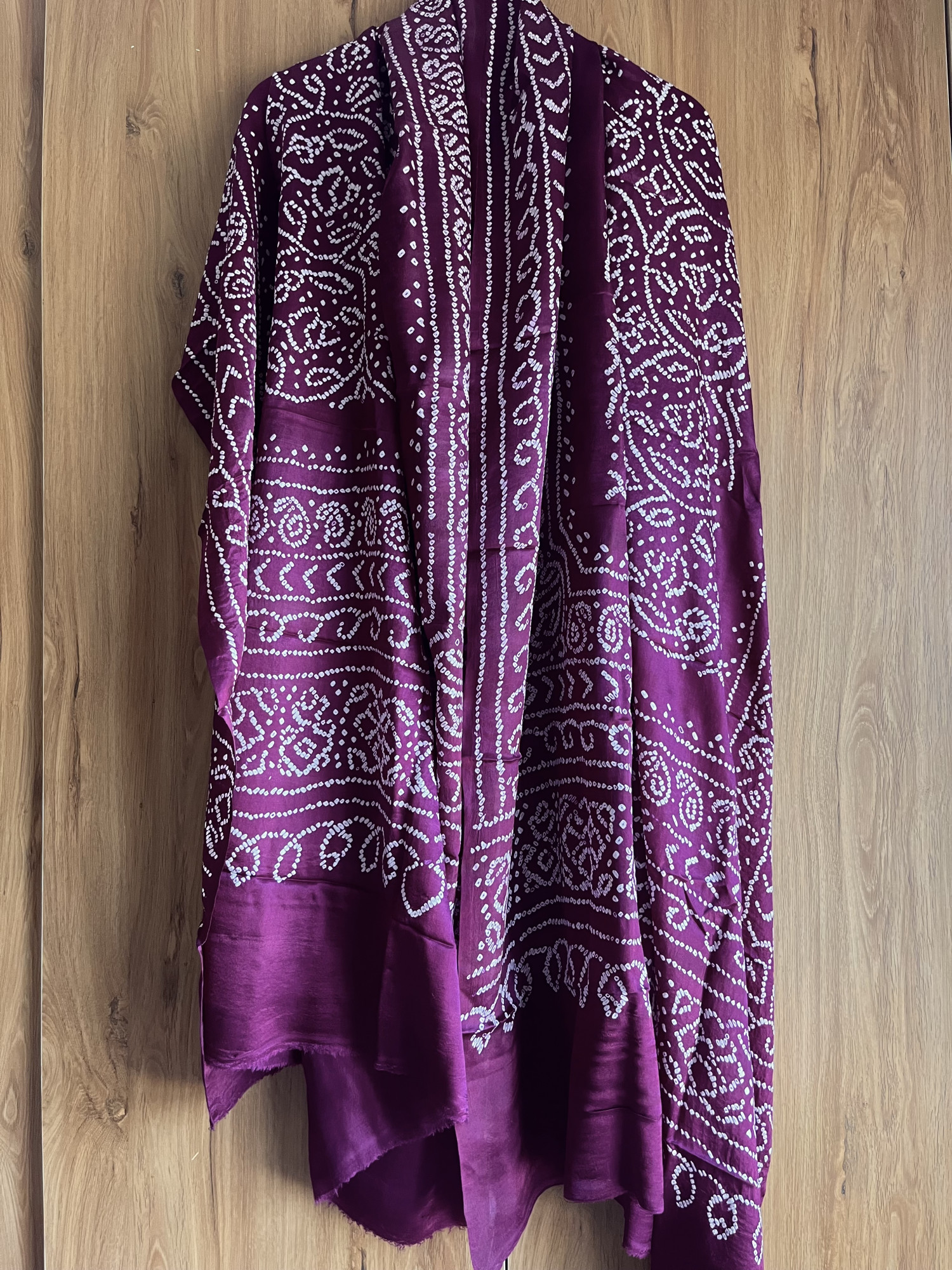 Gajji silk Bandhani dupatta