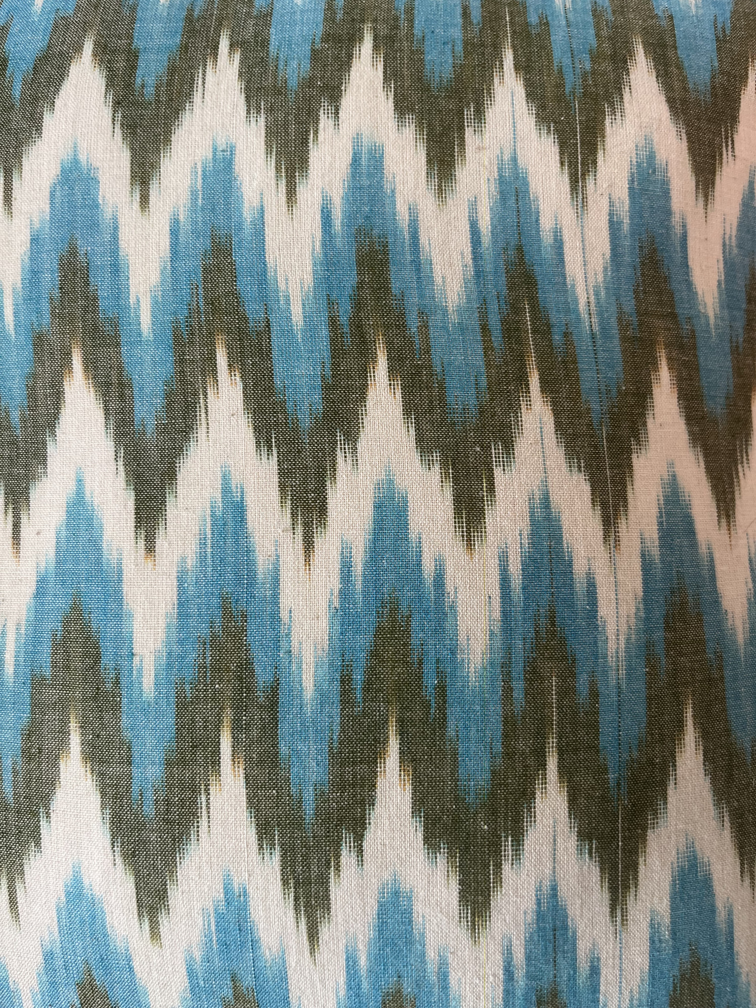 Ikat cushion cover 16 x 16 inches
