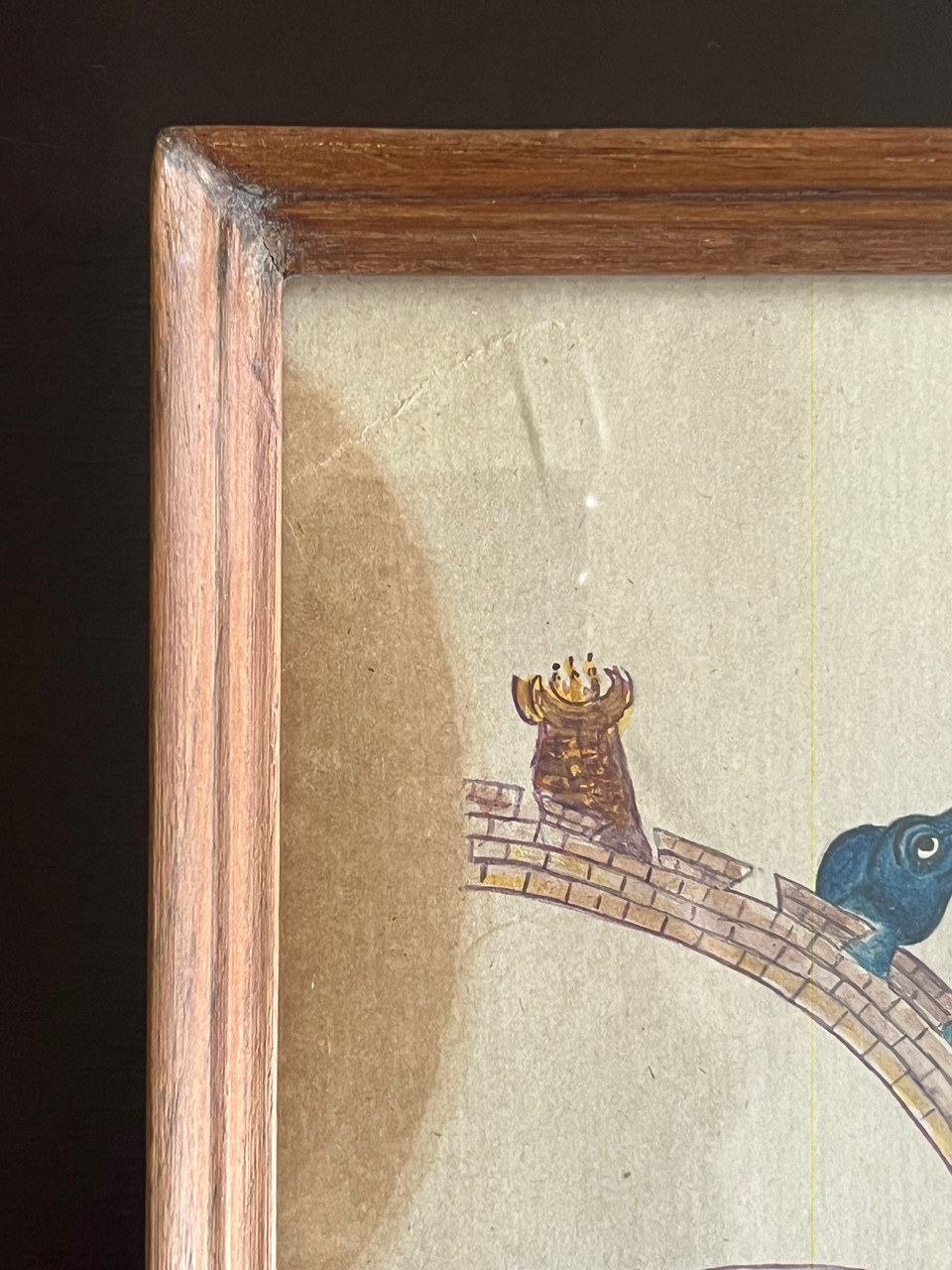 Company painting - Gajendra Moksha