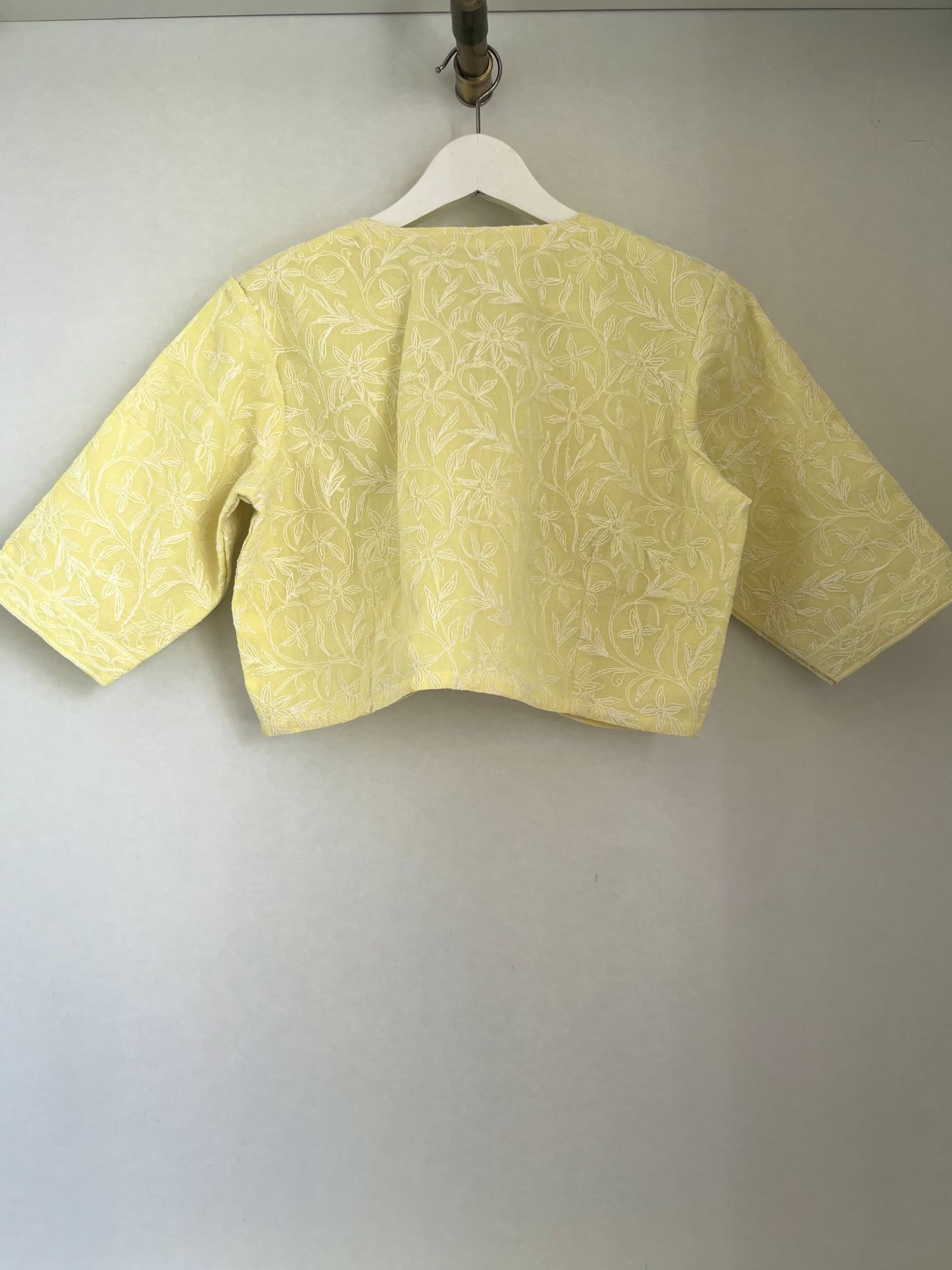 Chikankari saree blouse LXL