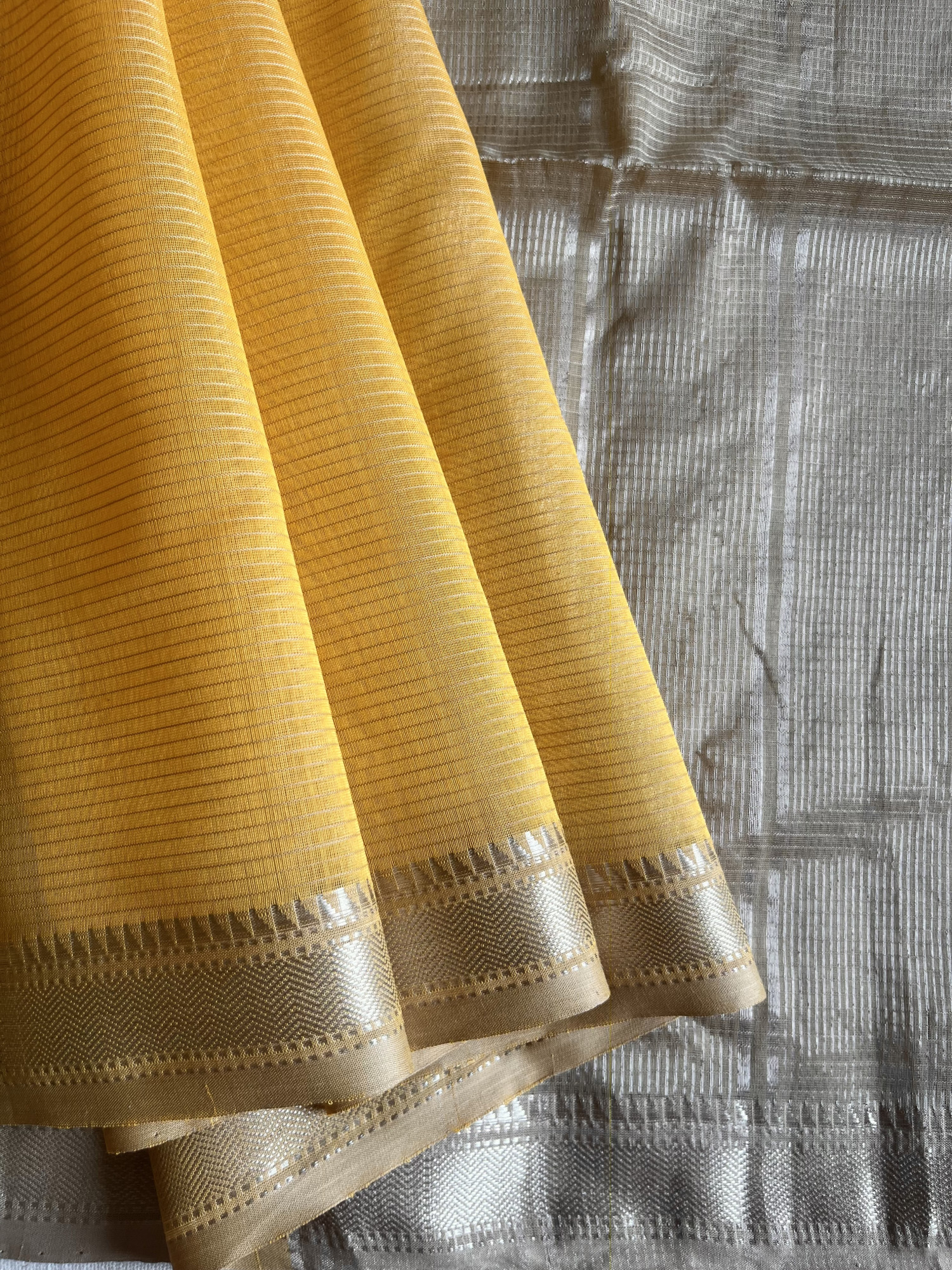 Maheshwari cotton-silk handloom saree