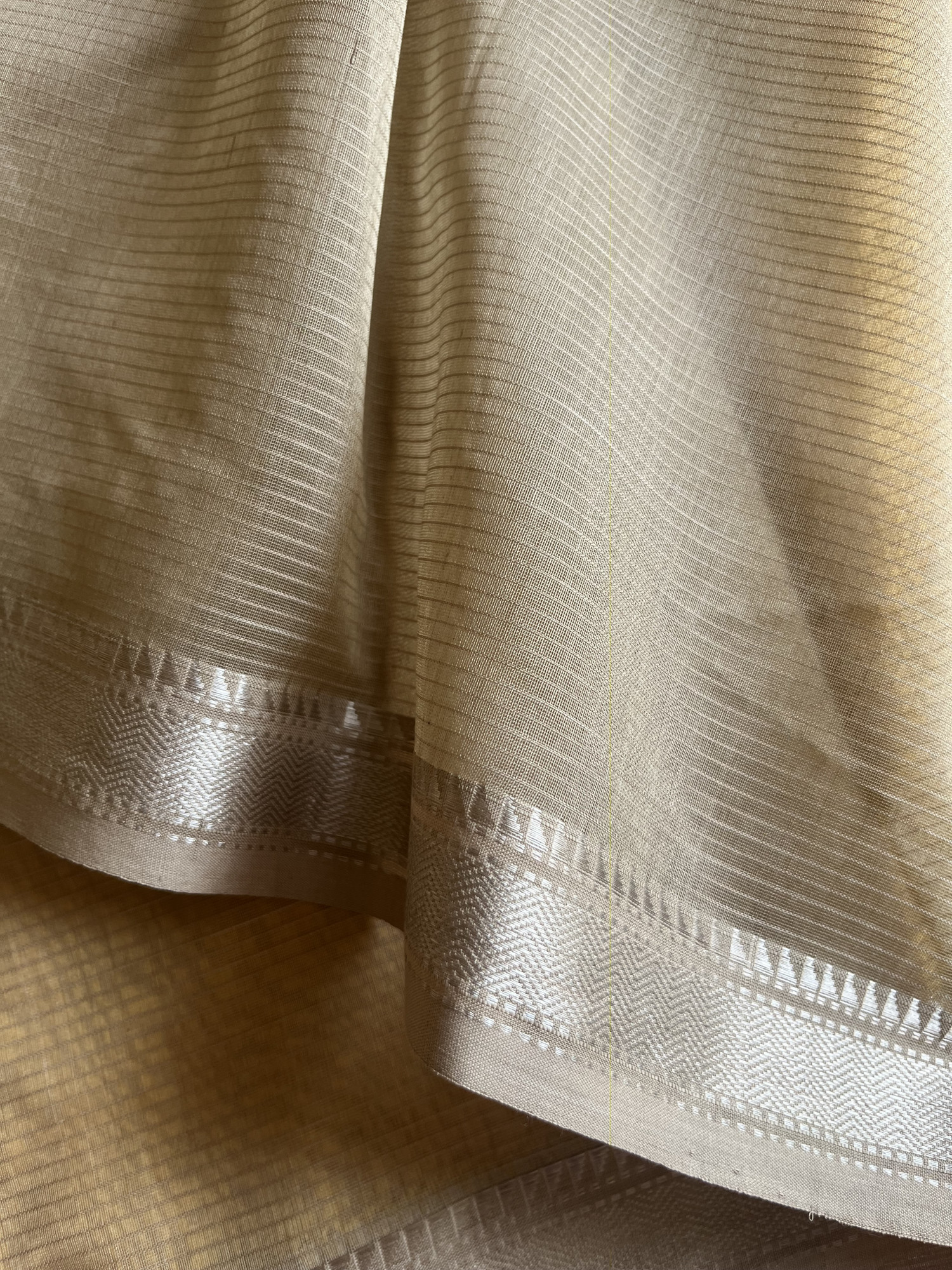 Maheshwari cotton-silk handloom saree