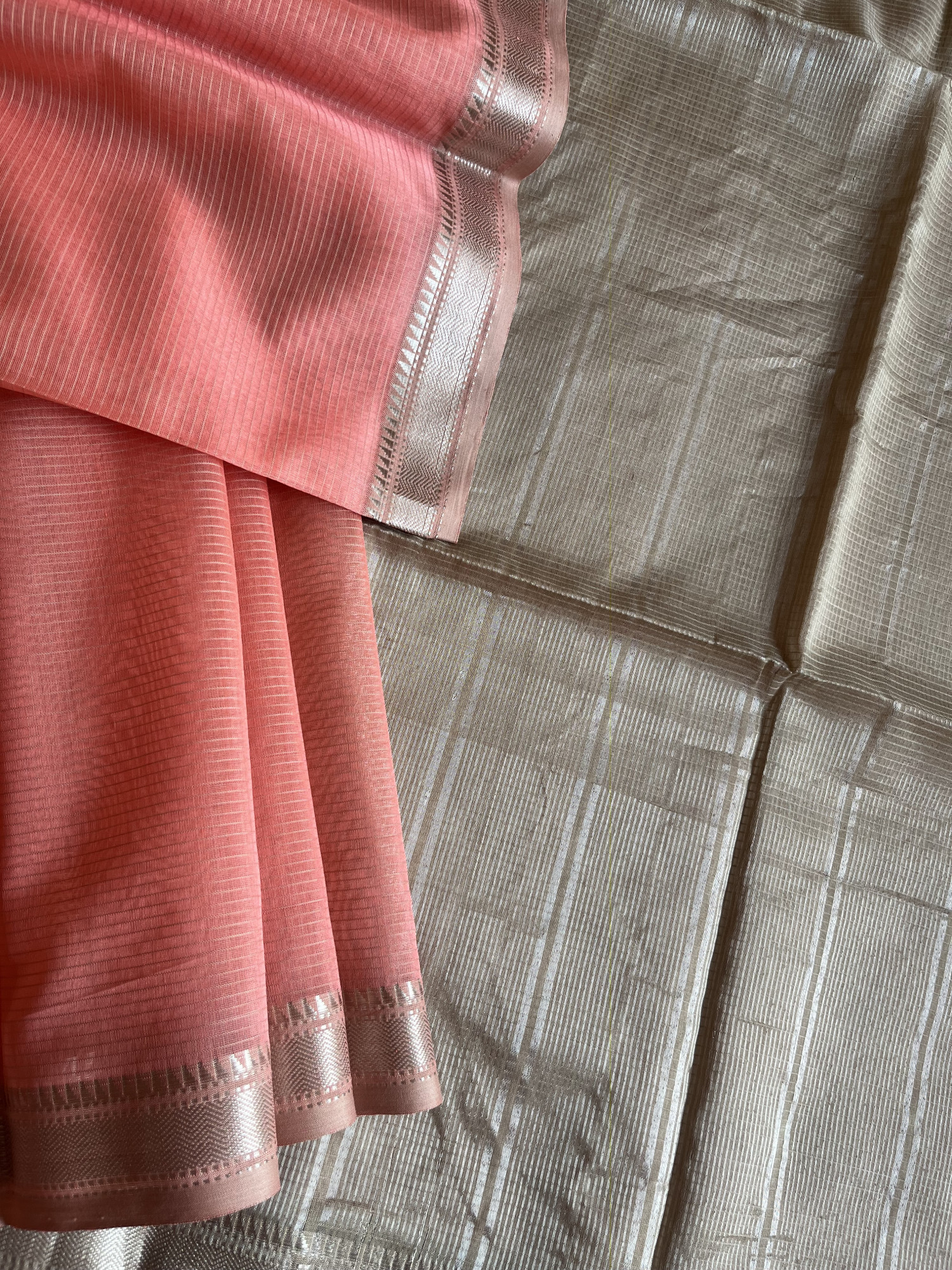 Maheshwari cotton-silk handloom saree