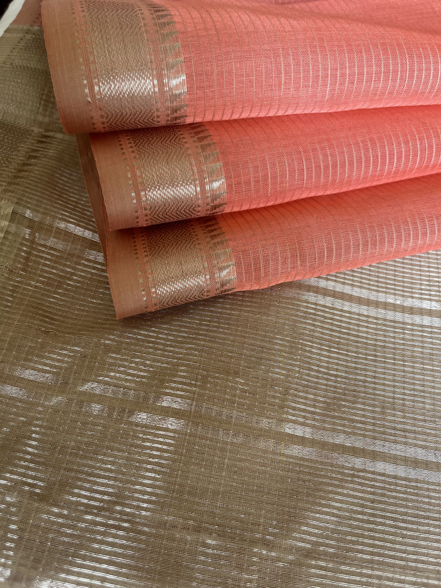 Maheshwari cotton-silk handloom saree