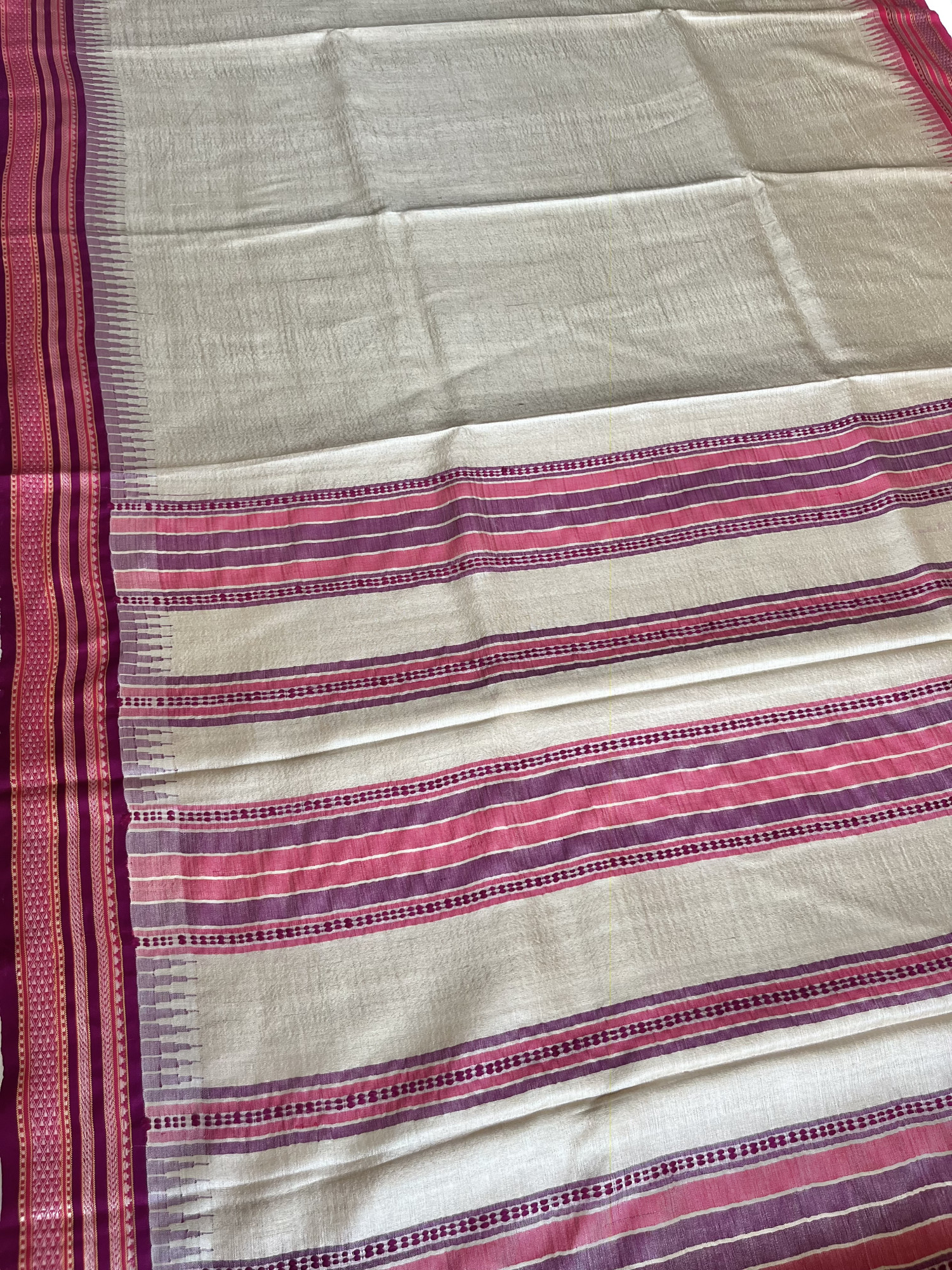 Vidarbha Tussar handloom saree