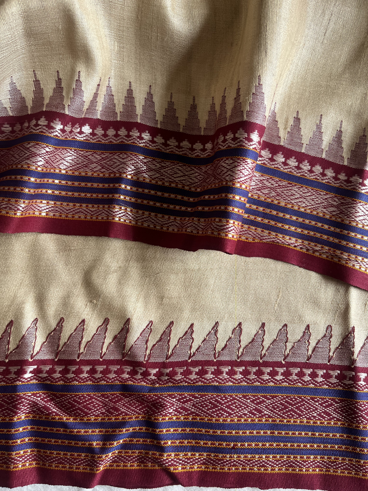 Vidarbha Tussar handloom saree