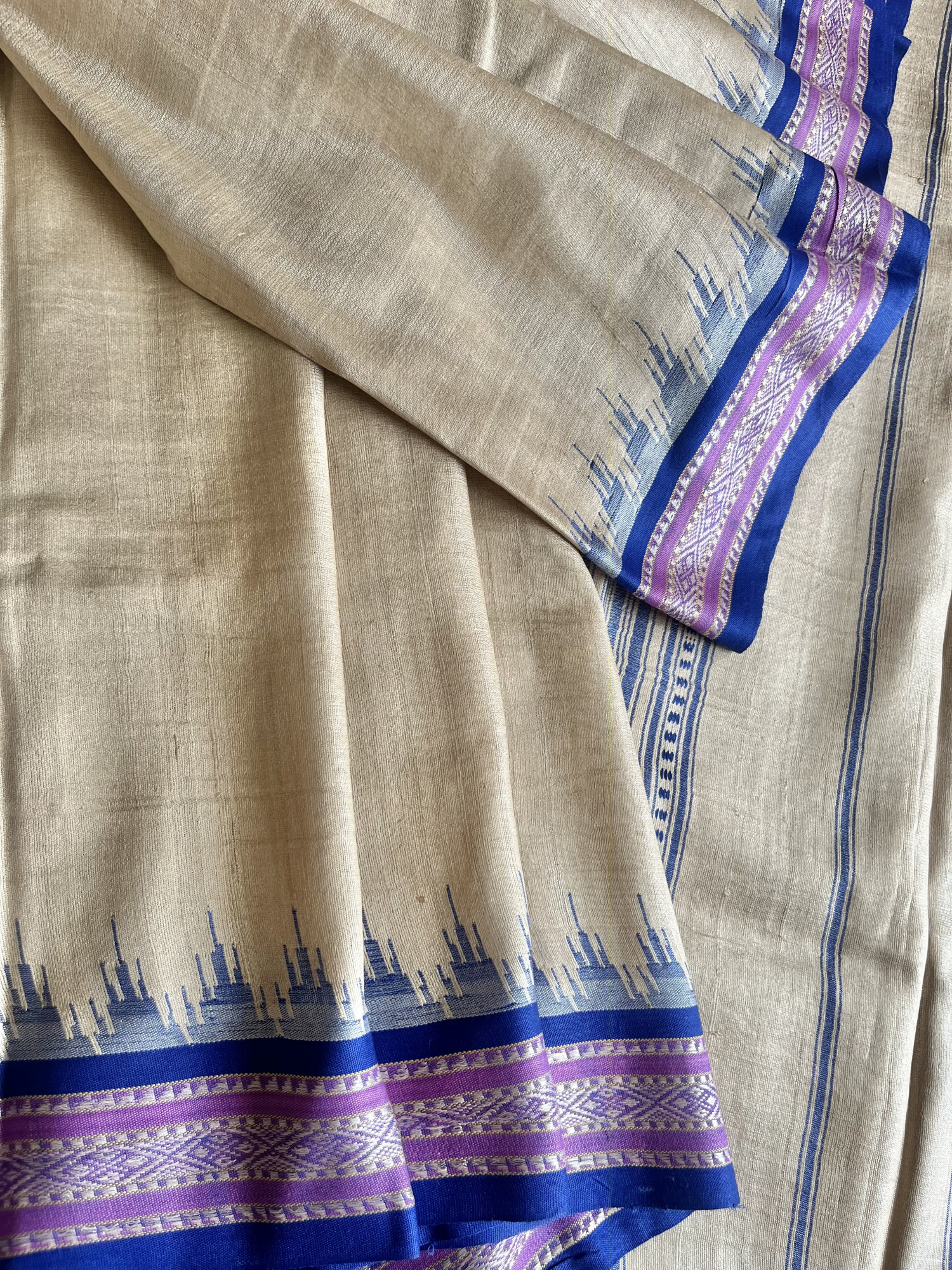 Vidarbha Tussar handloom saree