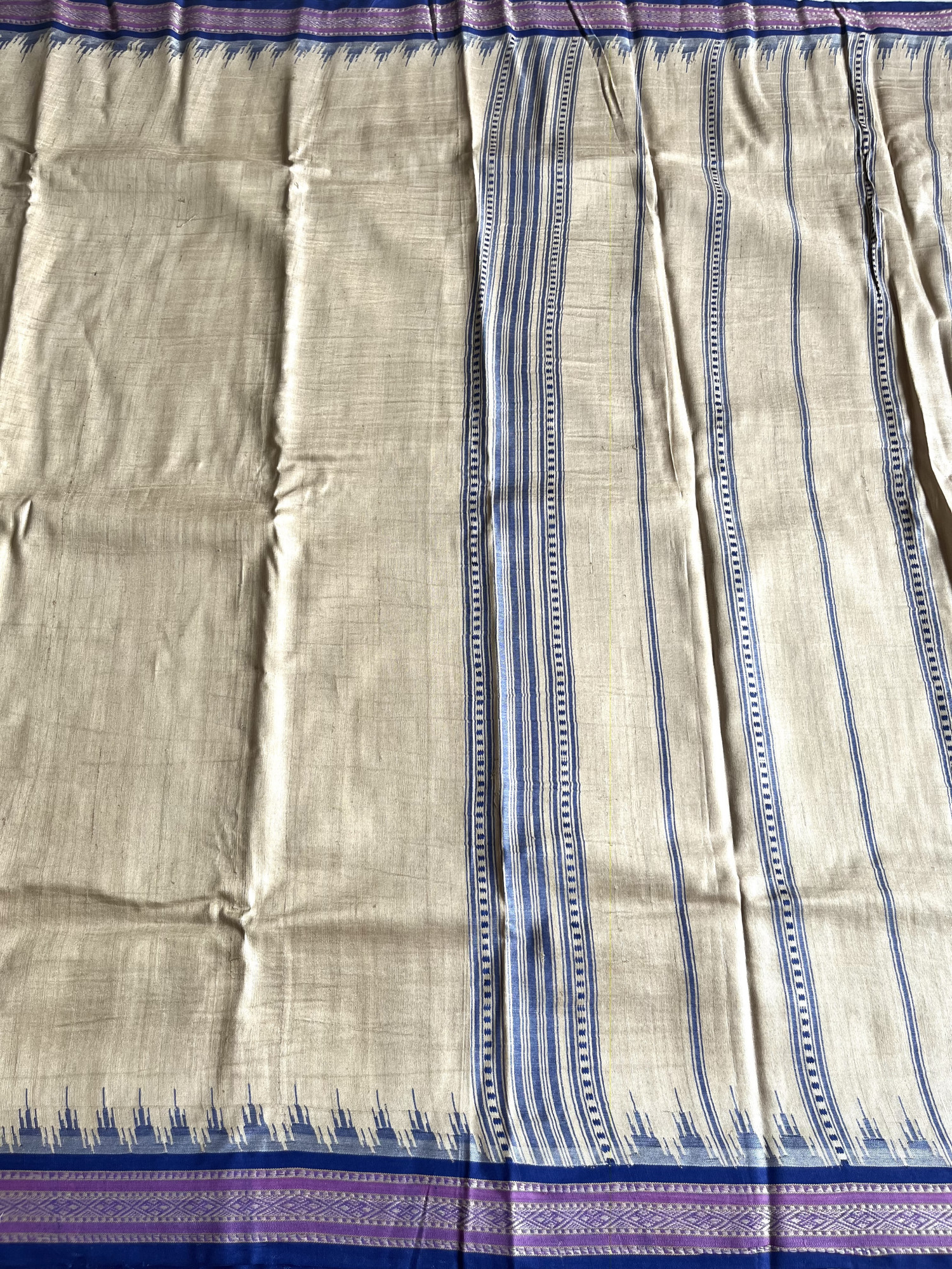Vidarbha Tussar handloom saree