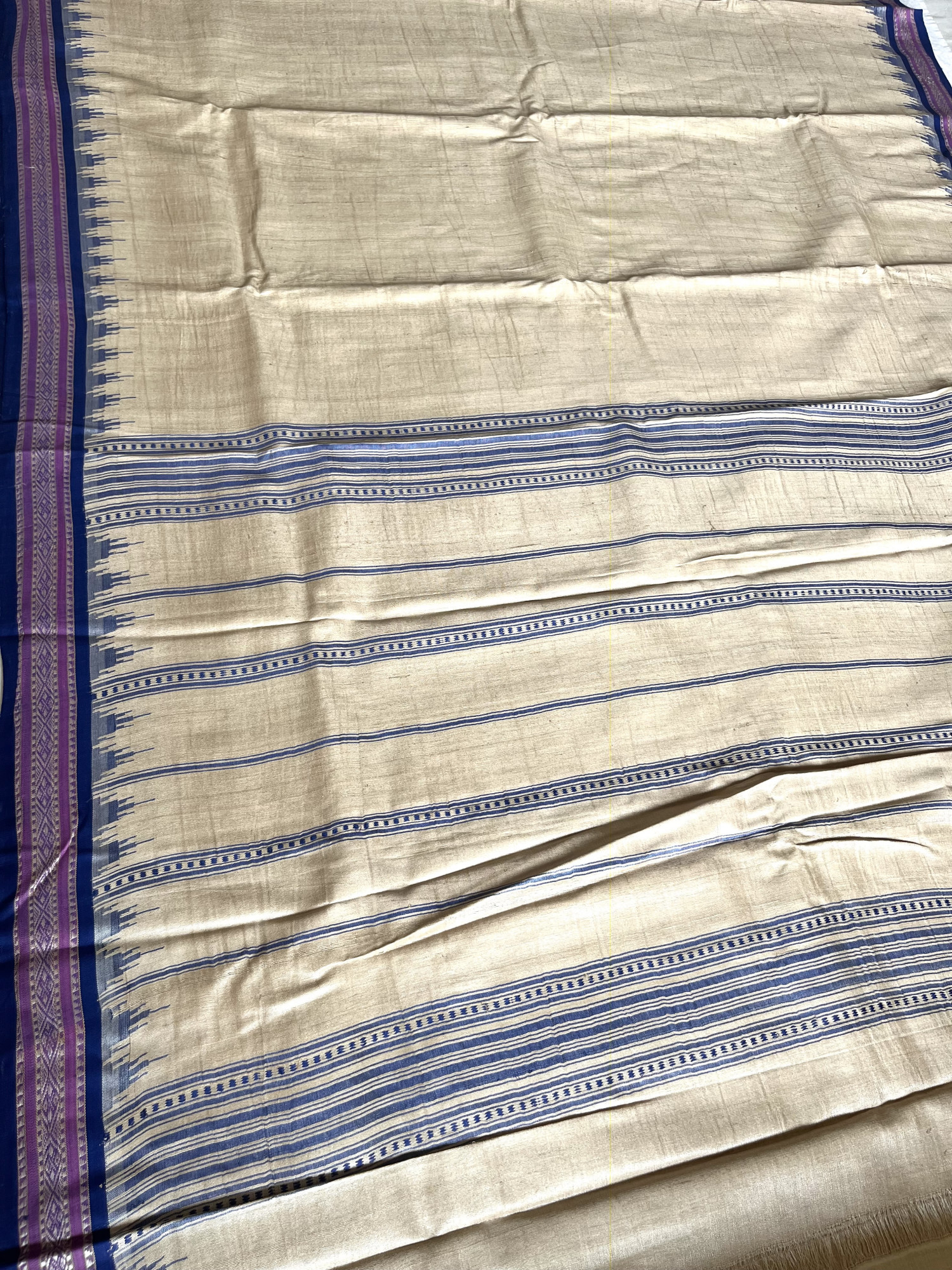 Vidarbha Tussar handloom saree