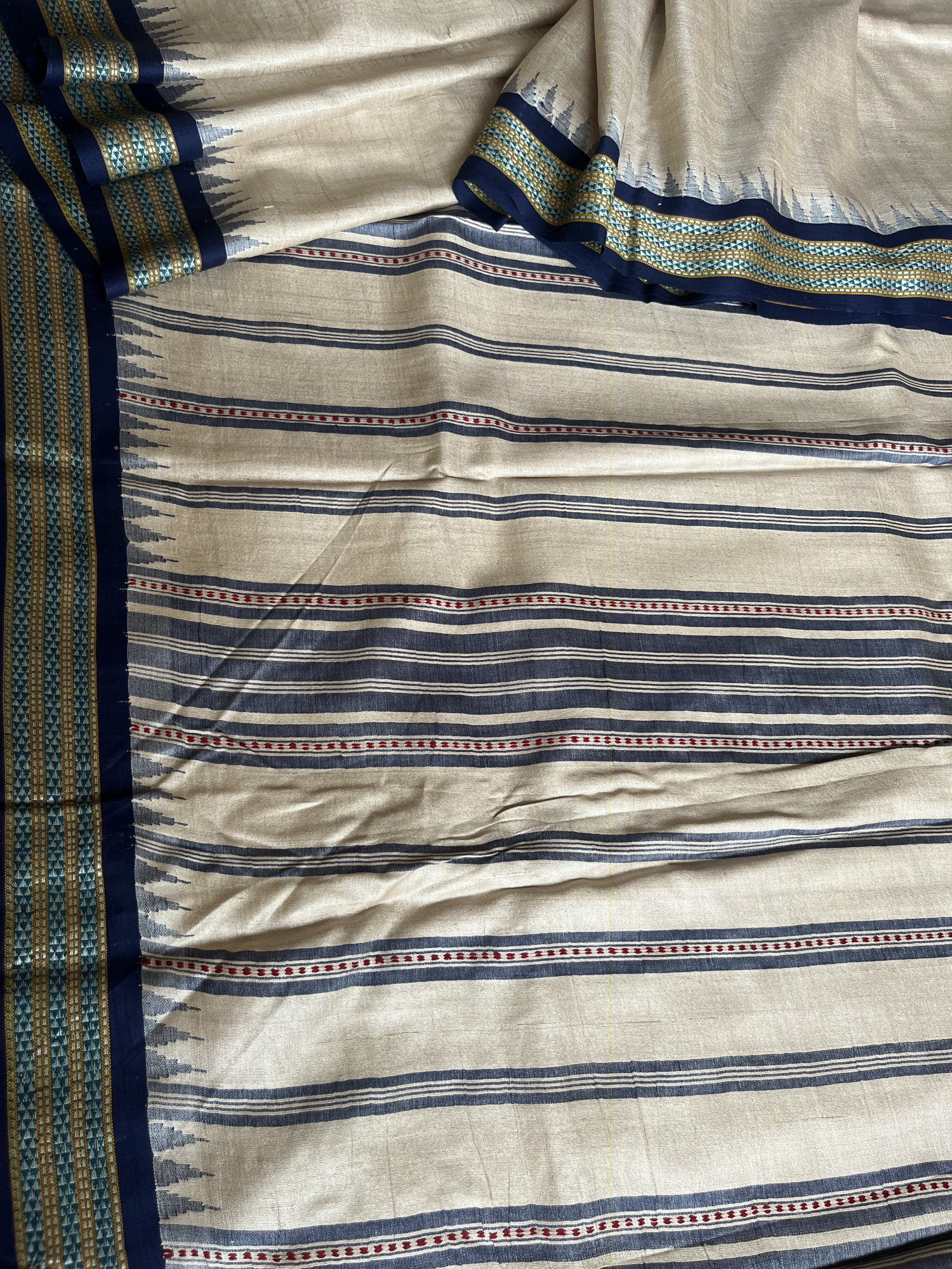 Vidarbha Tussar handloom saree