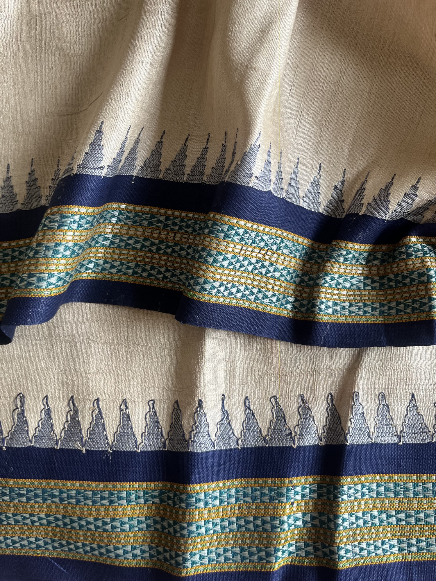 Vidarbha Tussar handloom saree